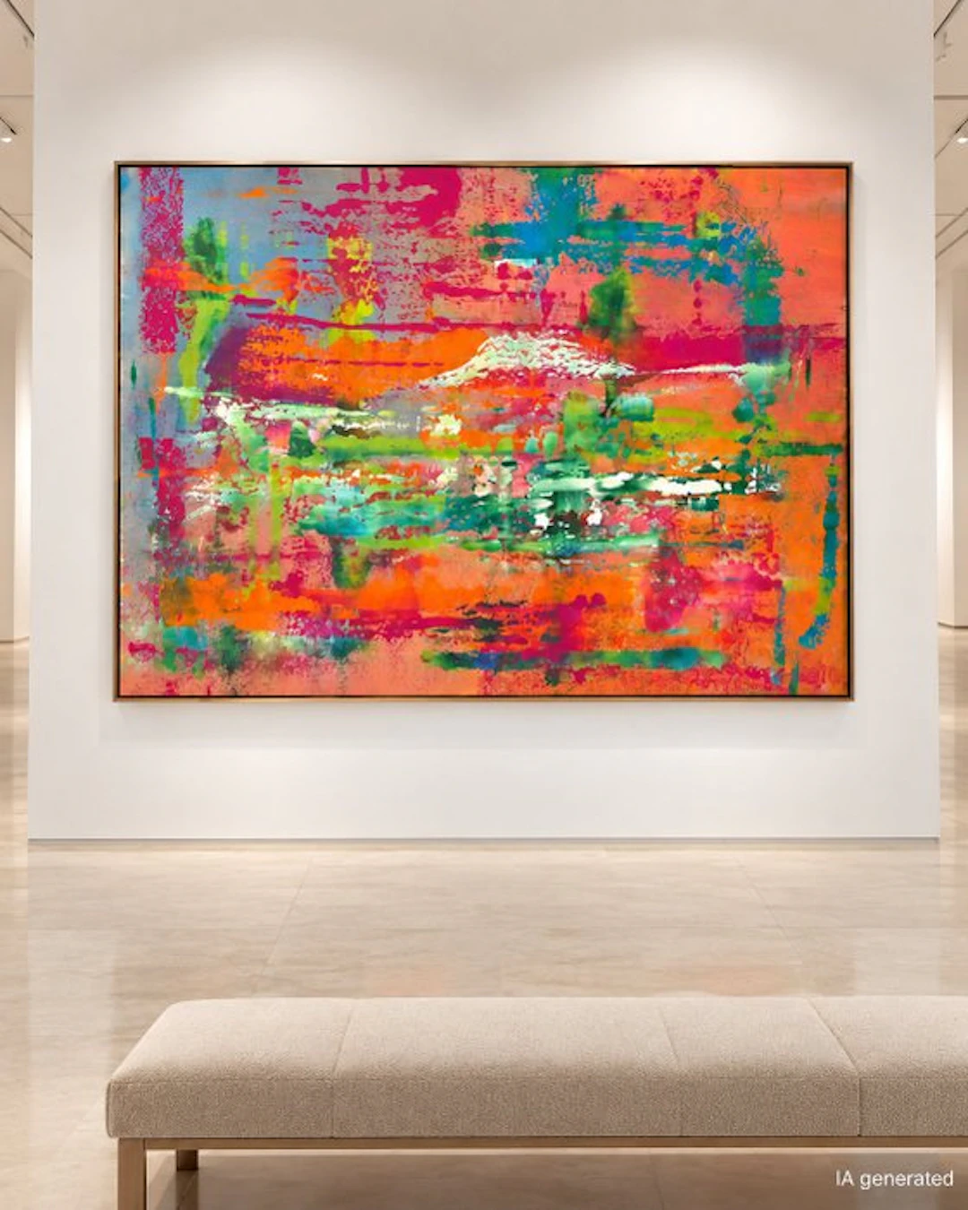 Bri Debernardi - LINGER - 70x100cm XL ABSTRACT
