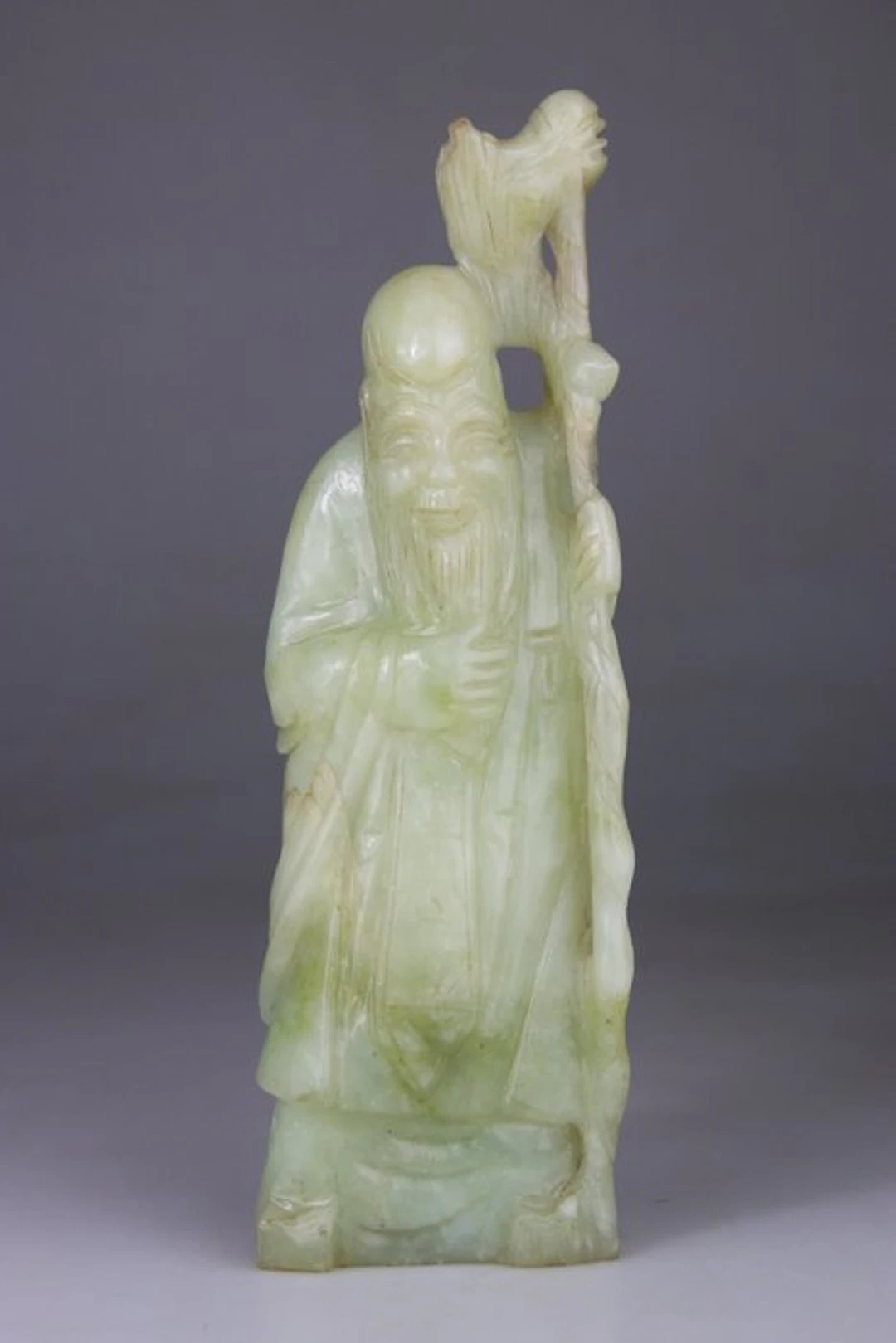 Grand Shoulao Figure Statue - Sculpture - Serpentine...