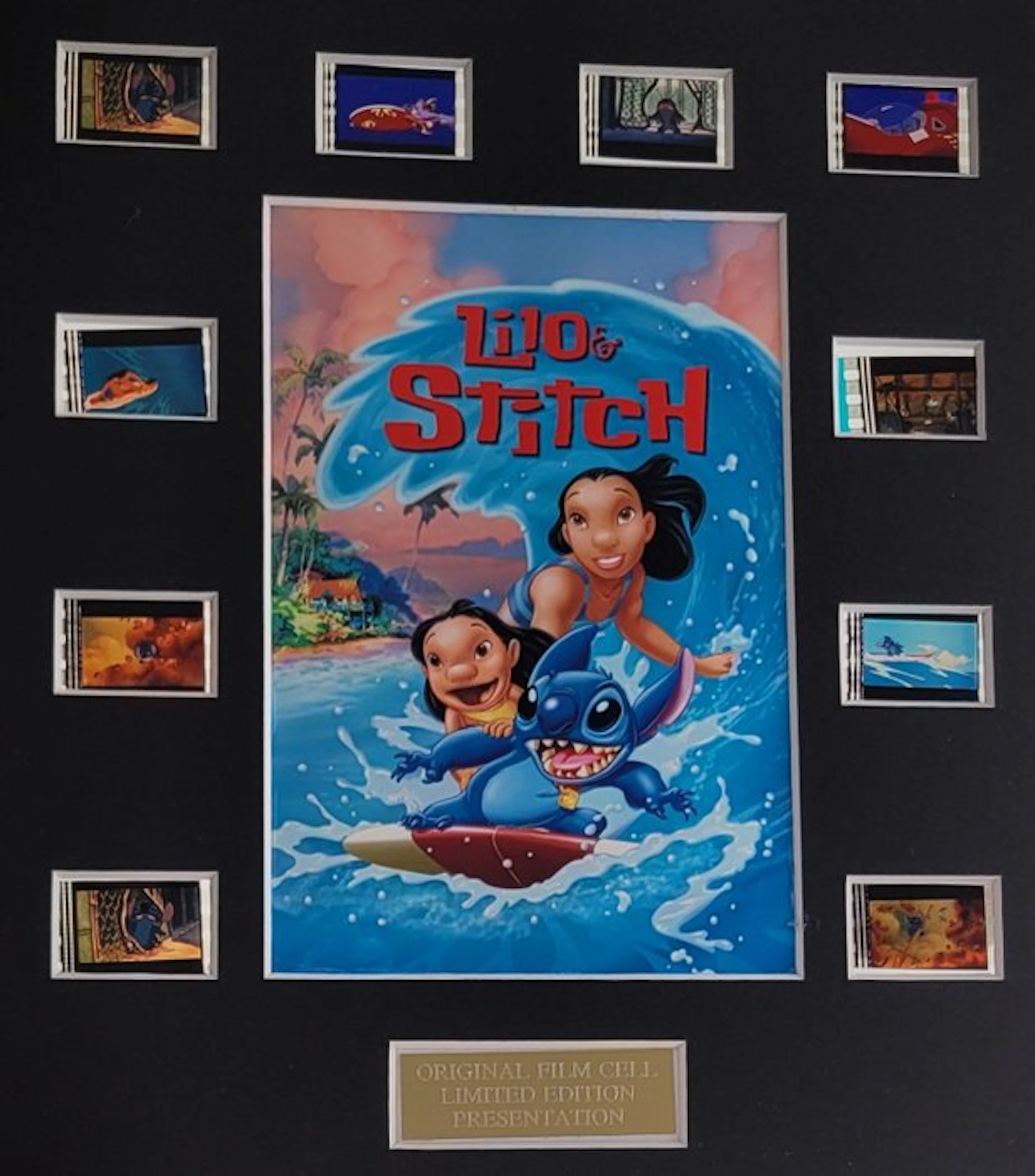 Disney - Lilo and Stitch Framed Film Cell