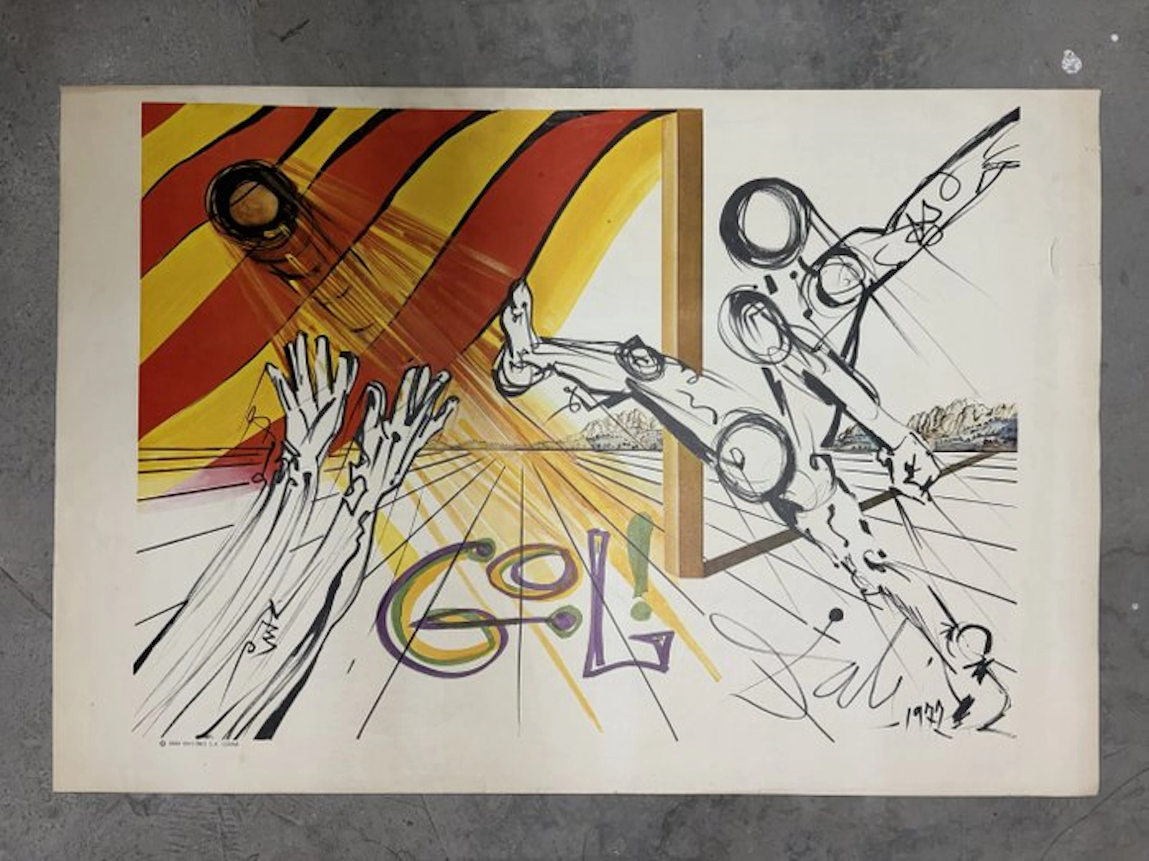 Salvador Dali (1904-1989) - Gol!