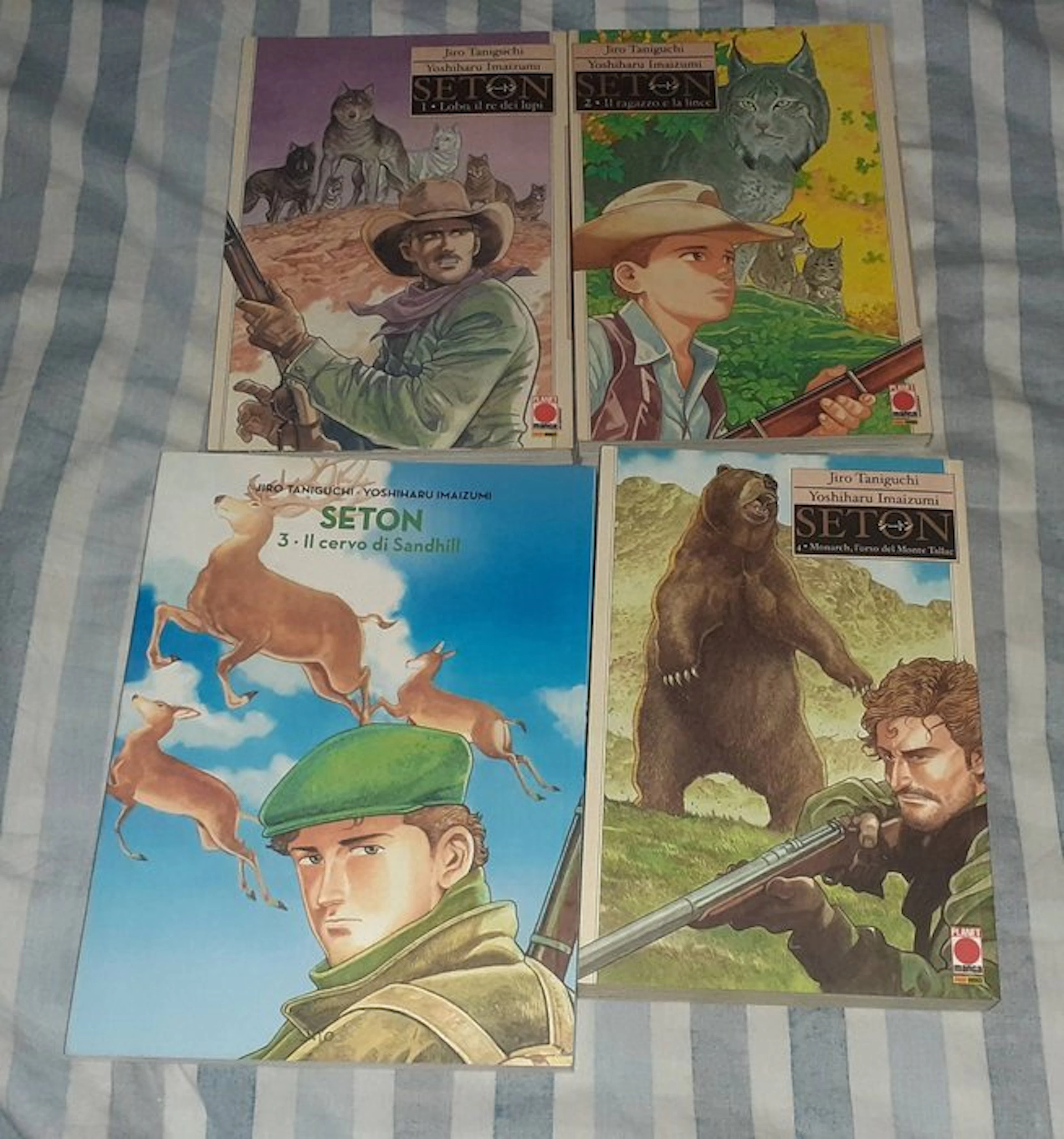 SETON - 4 Seinen manga, gekiga - First edition - 2004/2019