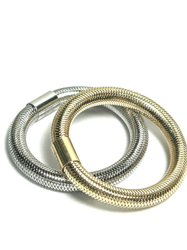 Ring - 18 kt. White gold, Yellow gold - Modern design