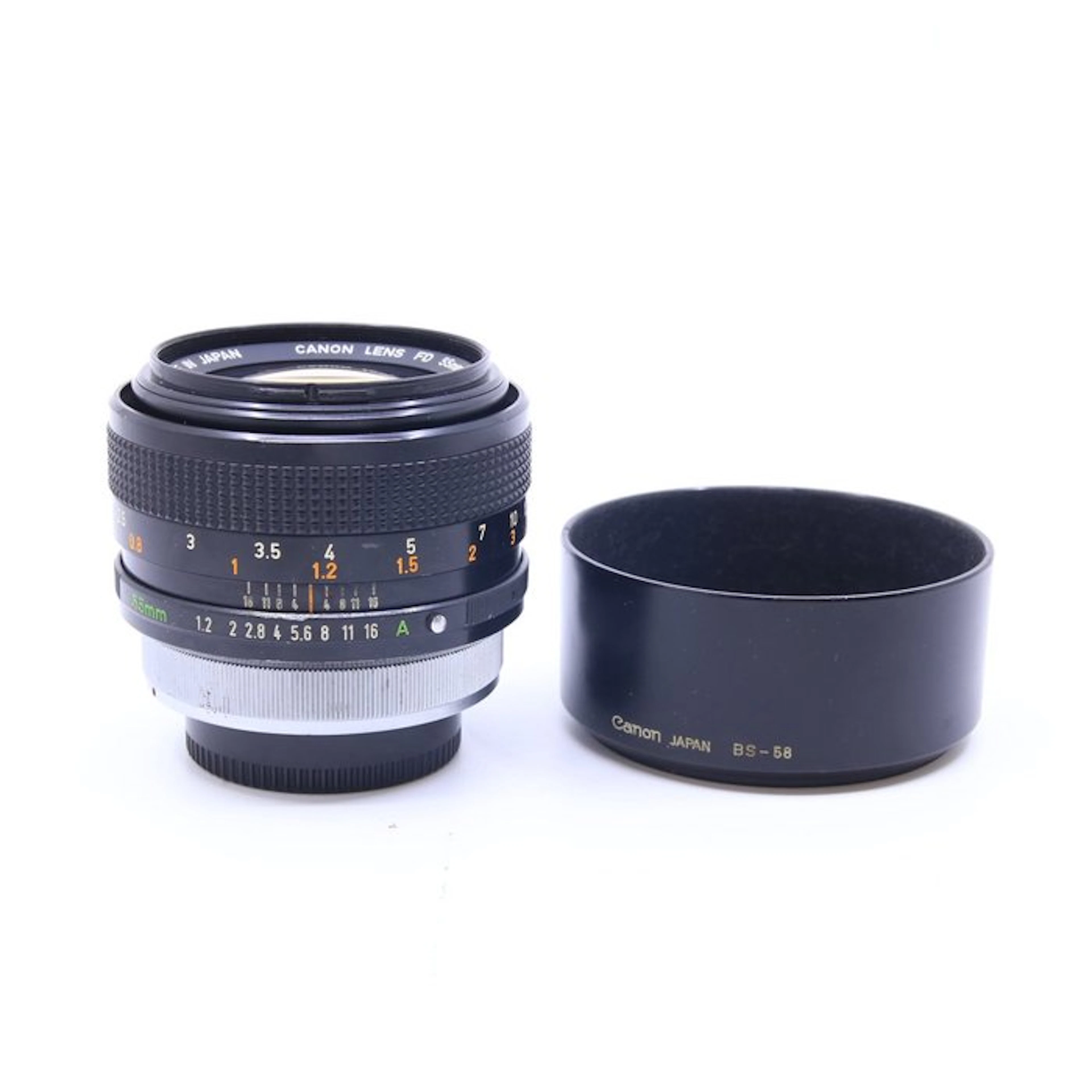 Canon FD 1.2/55mm S.S.C. Aspherical | Analogue camera