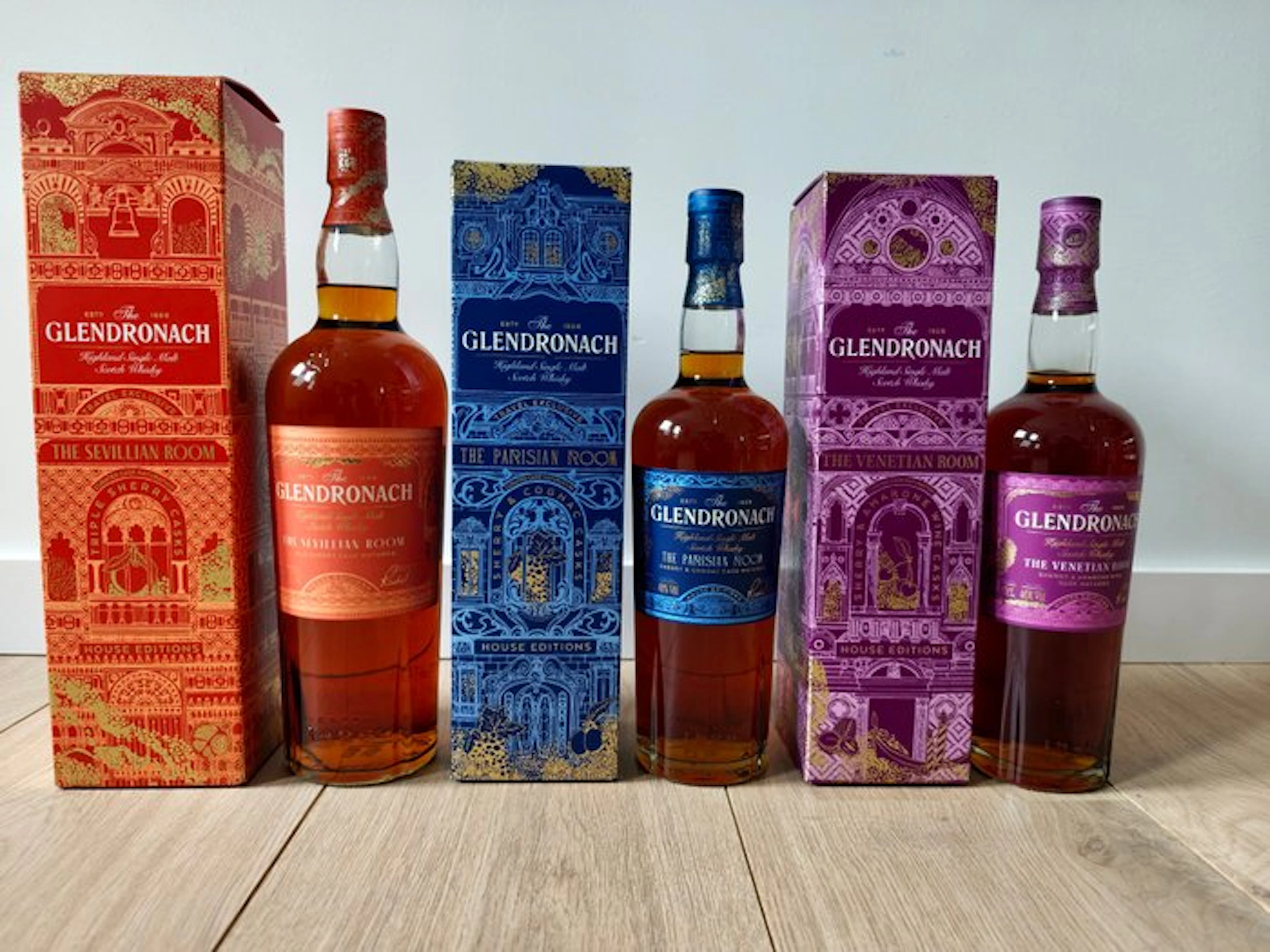 Glendronach The Sevillian Room - The Parisian Room - The Venetian Room - 70cl