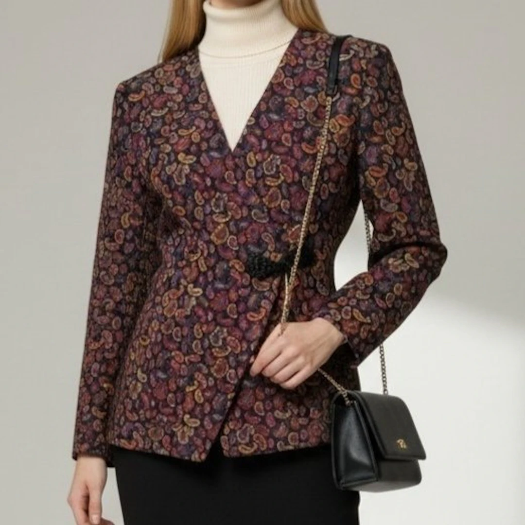 Miss V by Valentino -Lana & Viscosa -size IT44 - EU 40...
