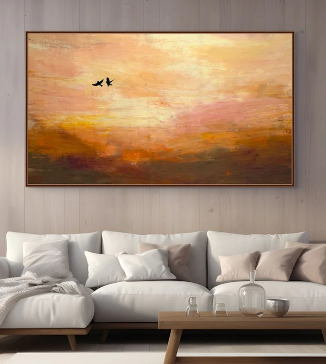 Irina Morisch - New ways- xxl original artwork on linen-