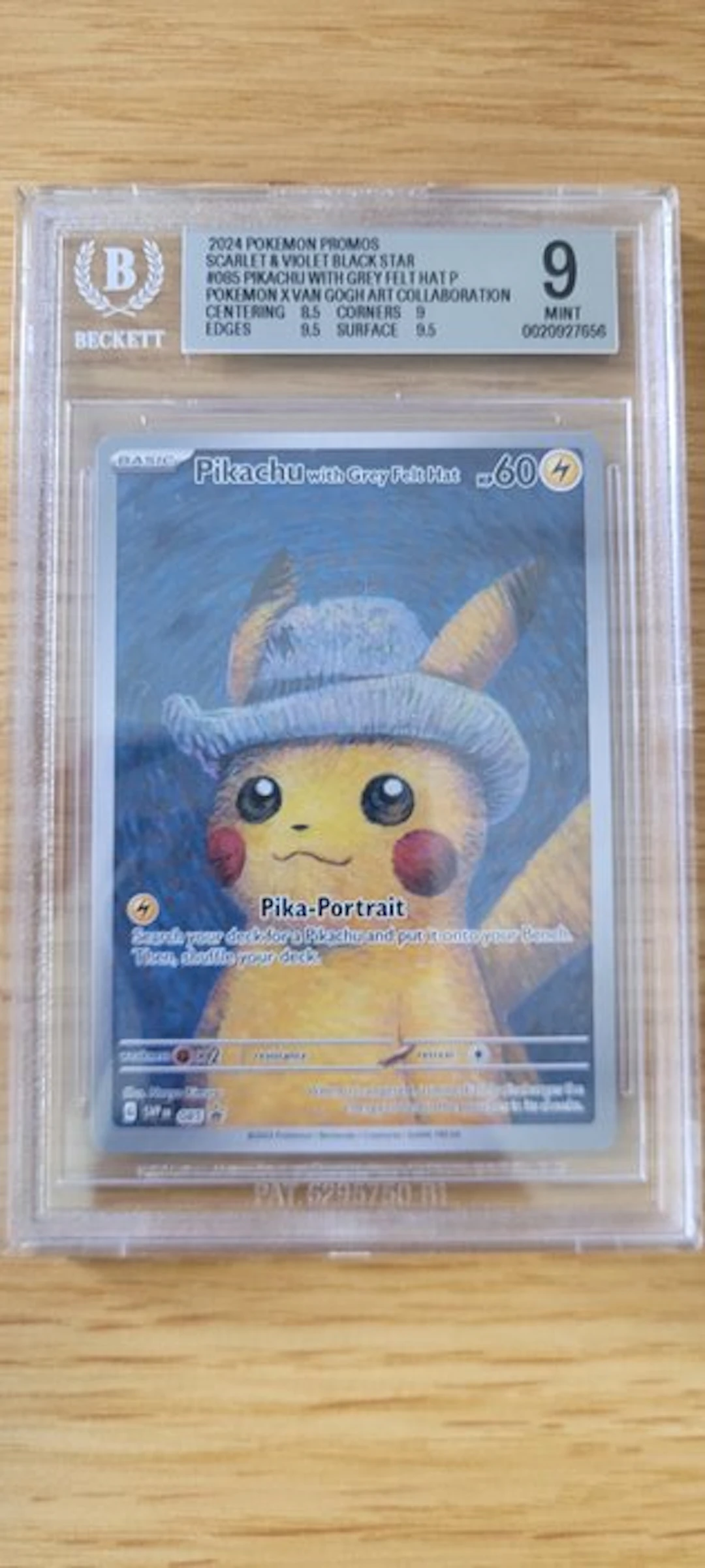 Pokémon - 1 Graded card - Pikachu 085 Promo card
