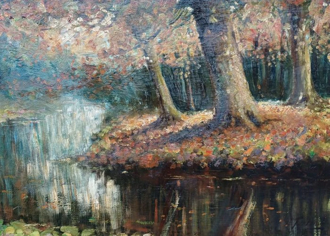 Kees Terlouw (1890-1948) - Boslandschap