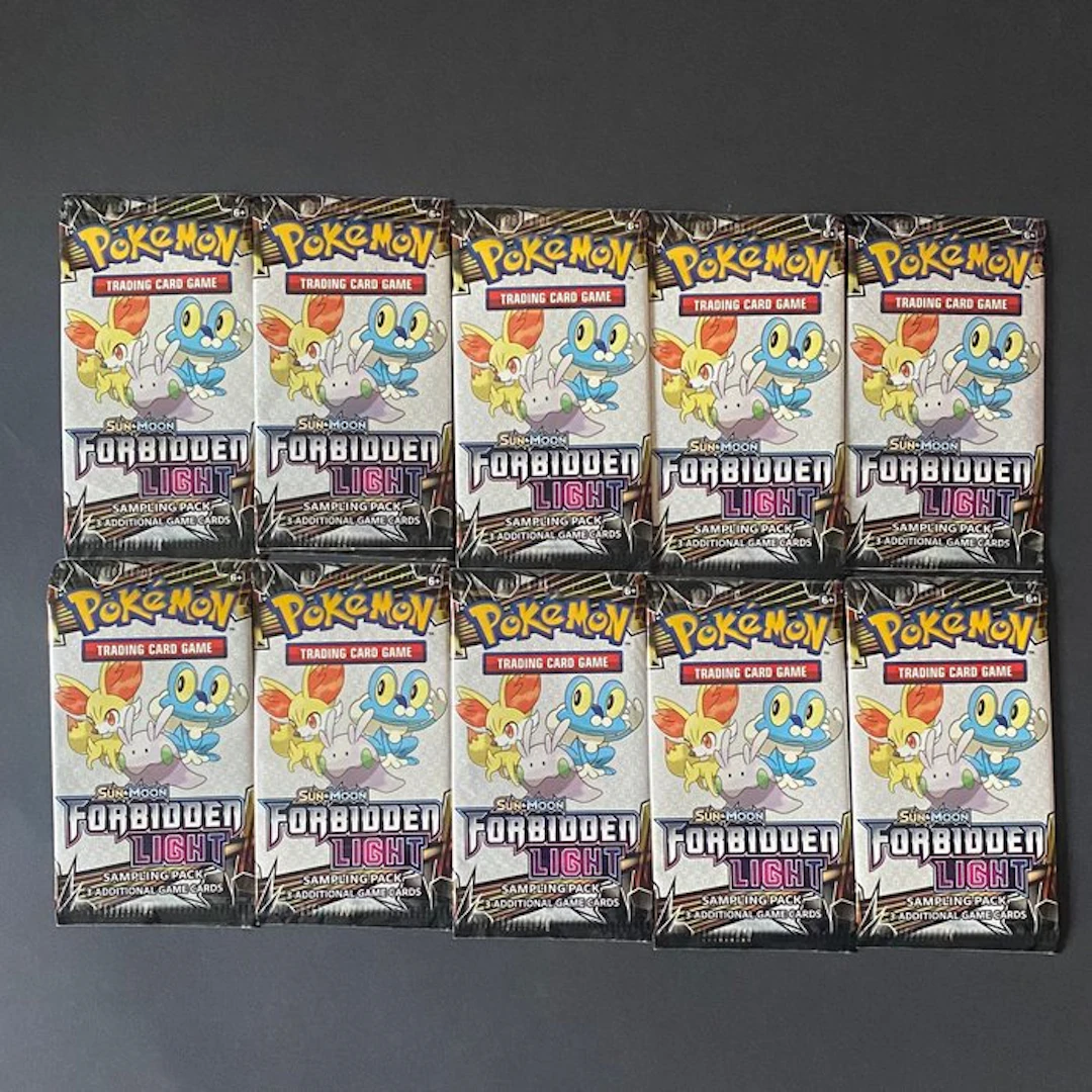 Pokémon - 10 Booster pack - 10x Forbidden Light fun pack booster