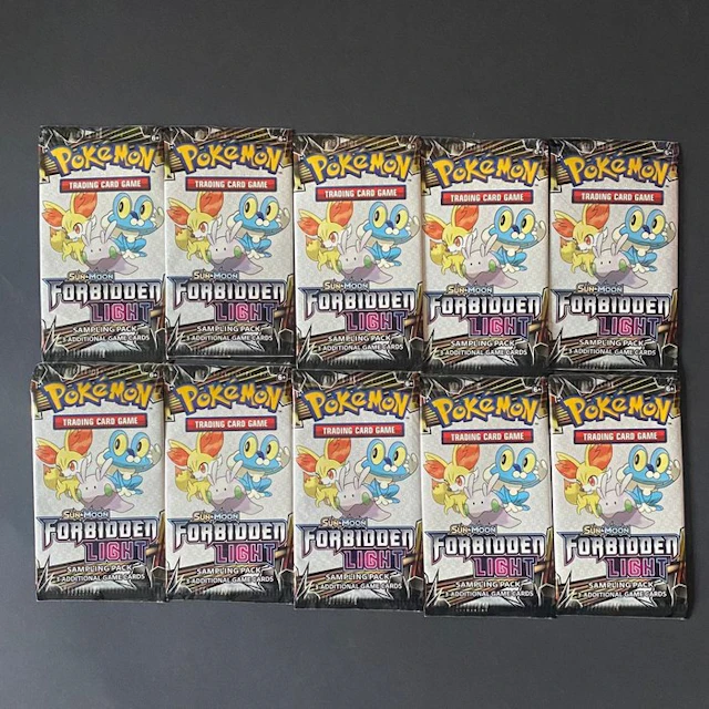 Pokémon - 10 Booster pack - 10x Forbidden Light fun pack booster