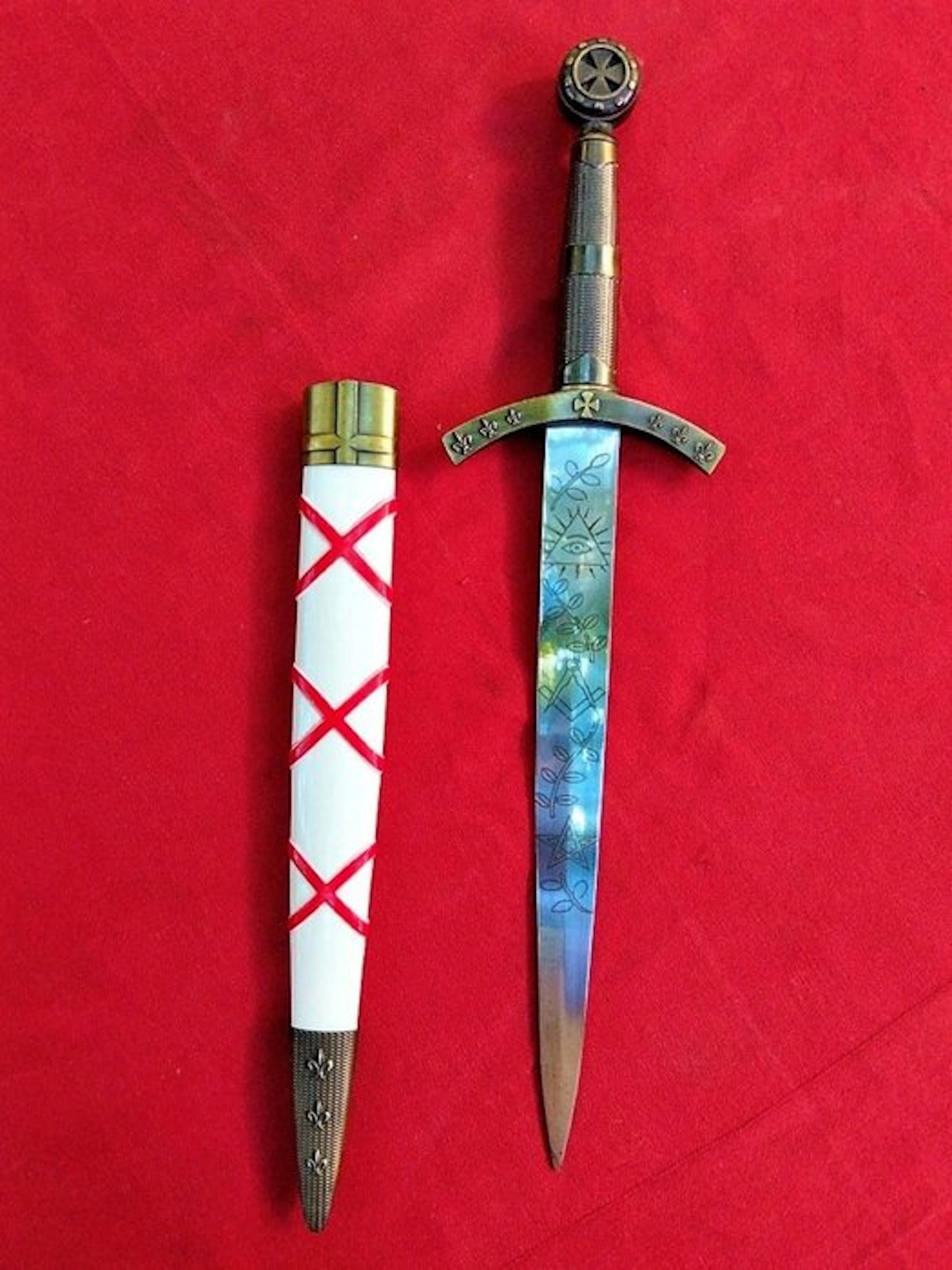 Sword Masonic Ceremonial Dagger – Symbolism of the Higher...