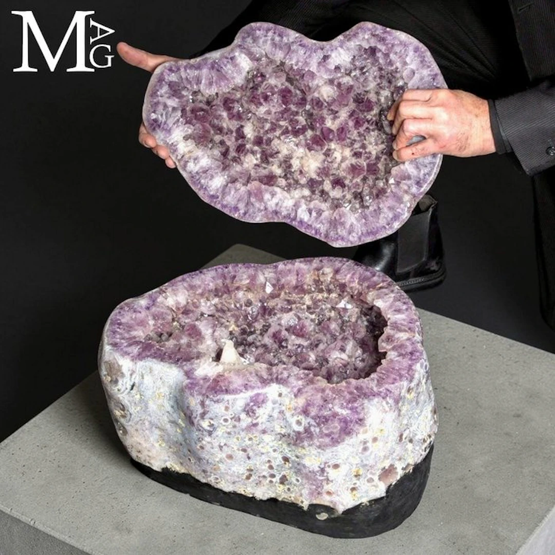 Extra Large Amethyst Treasure Box Geode A Cavern of...