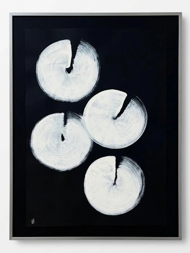 Valérie Bernier - ENCRE DE CHINE- Nicole N°35 - 70x50