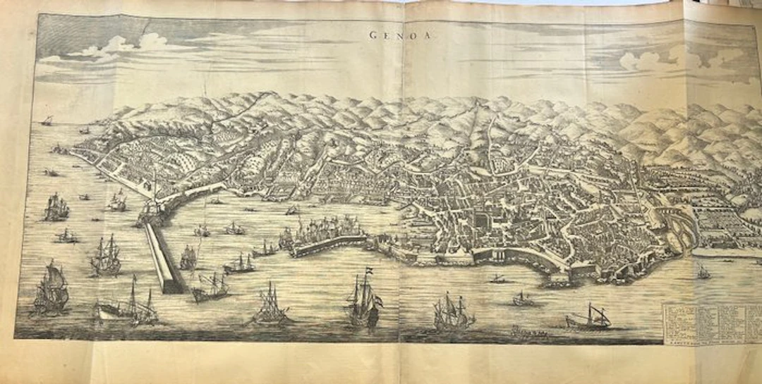 Italy - Liguria / Genoa; Pierre Mortier ( 1661-1711) - Genoa - 1701-1720