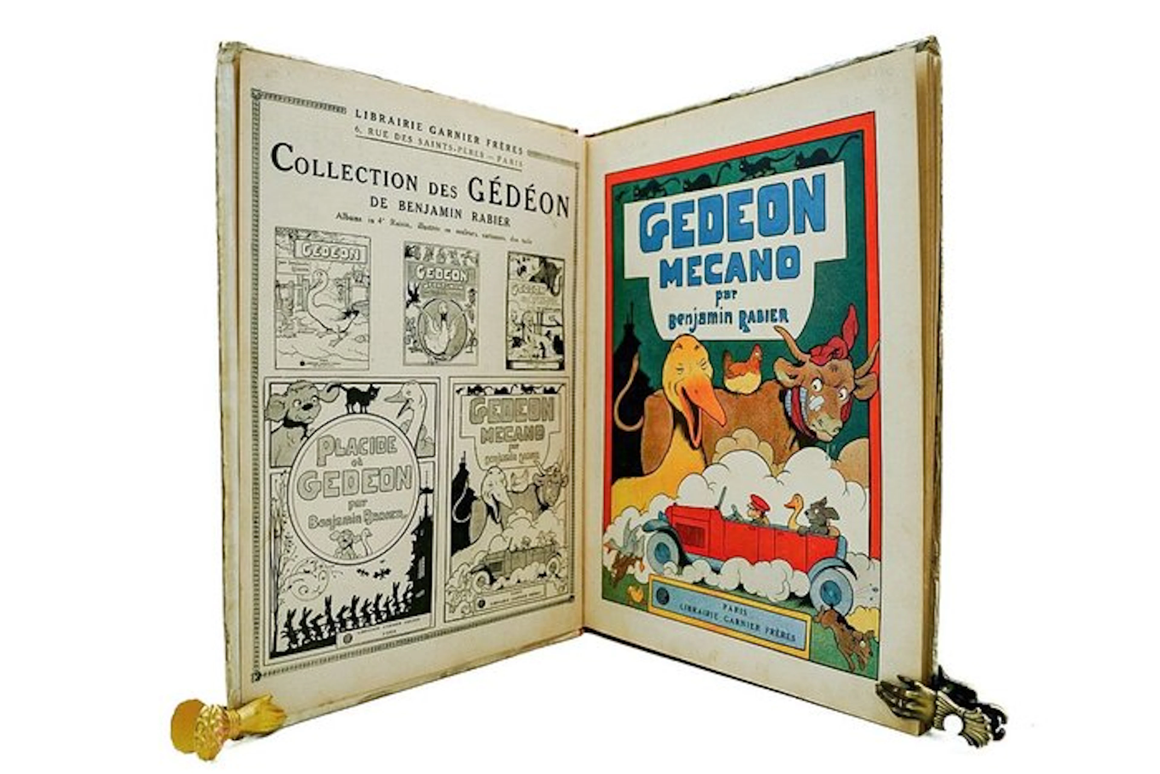 Benjamin Rabier - Gedeon Mecano - 1927