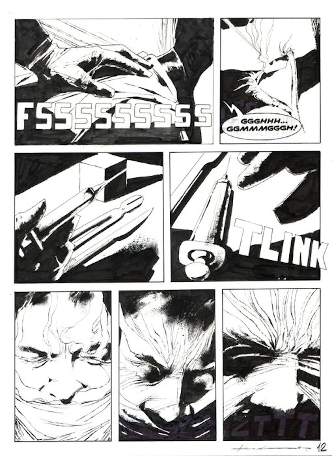 Roi, Corrado - 1 Original page - Dylan Dog #265 - "Reincarnazioni" - 2008