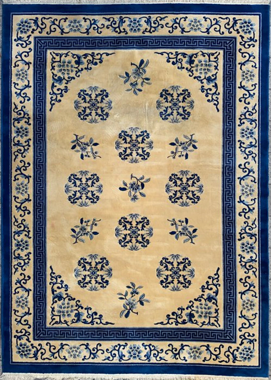 China - Cleaned - Carpet - 353 cm - 251 cm
