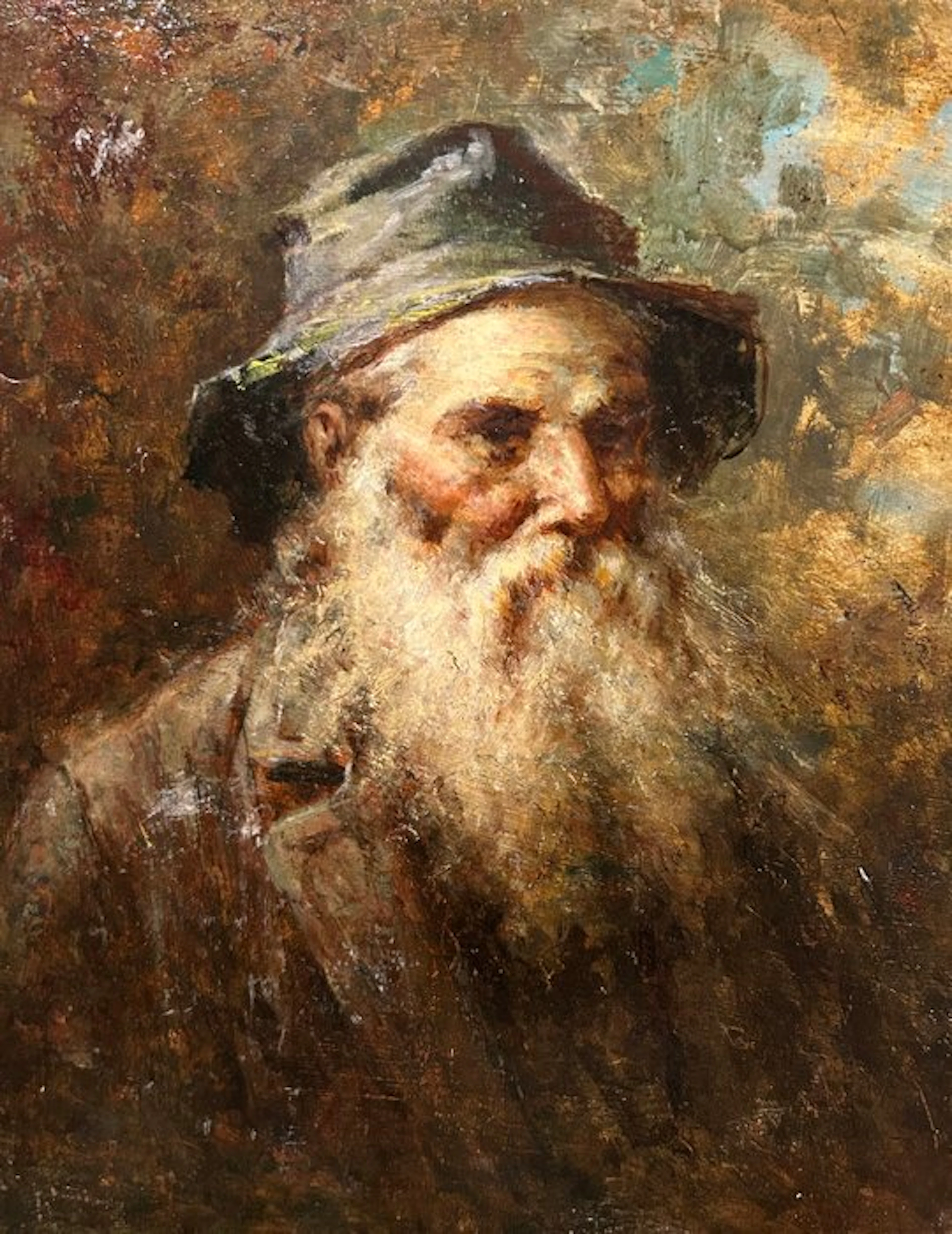 Nazzareno Sidoli (1879–1969) - Ritratto di Vecchio Mendicante - NO RESERVE