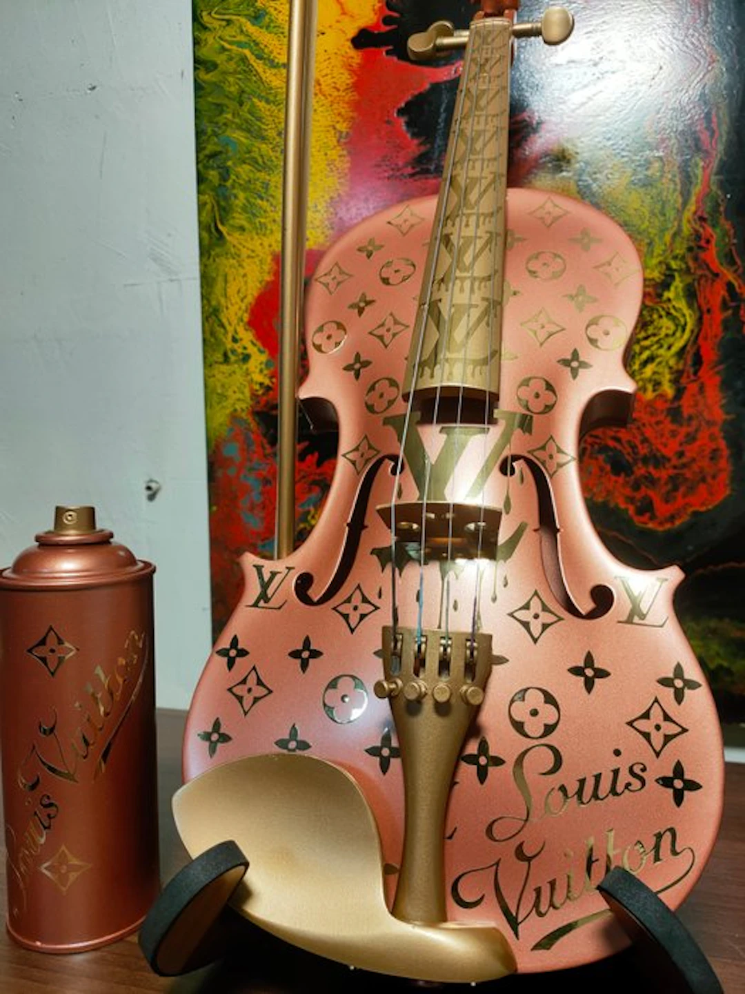fp pop art - Louis Vuitton Violon et Capsule 4/4 60 cm...