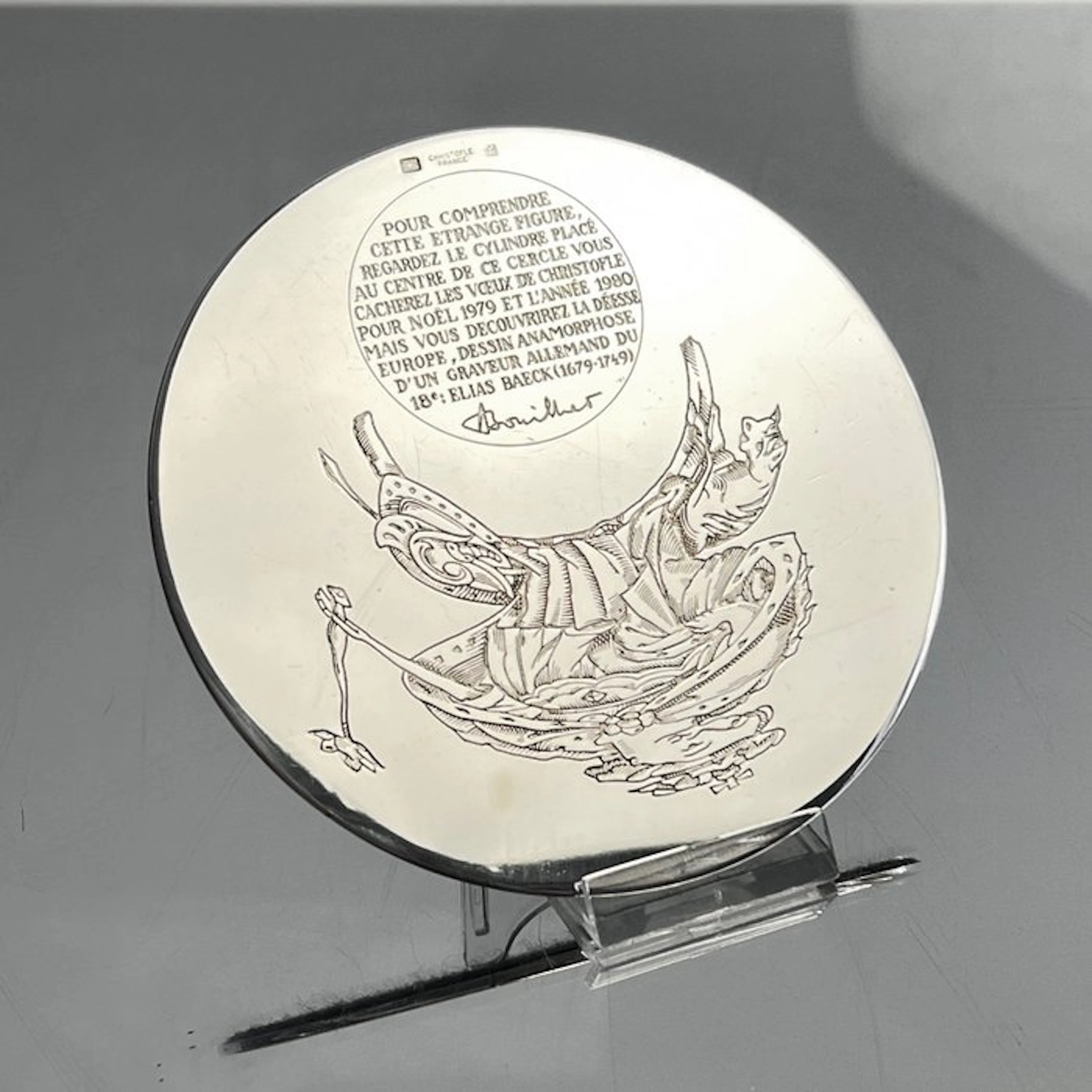 Christofle - André Bouilhet - Elias Baeck - Coaster...