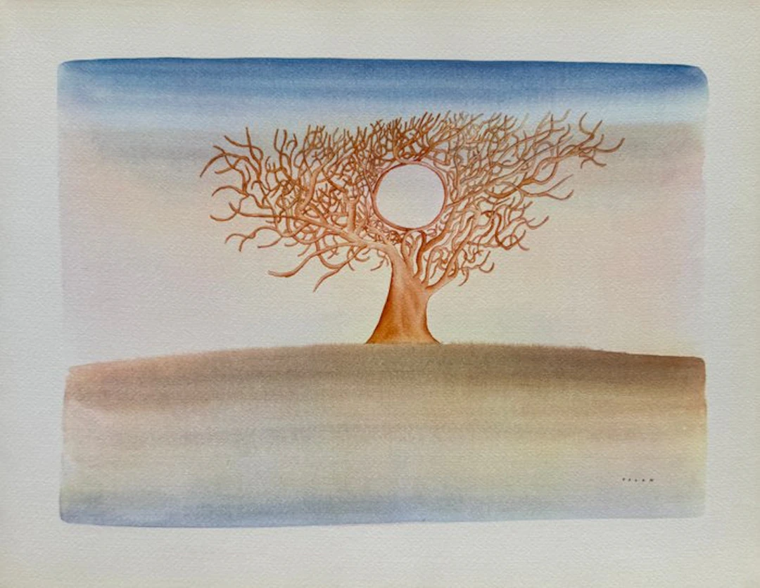 Jean-Michel Folon (1934-2005) - L'arbre de la pensée
