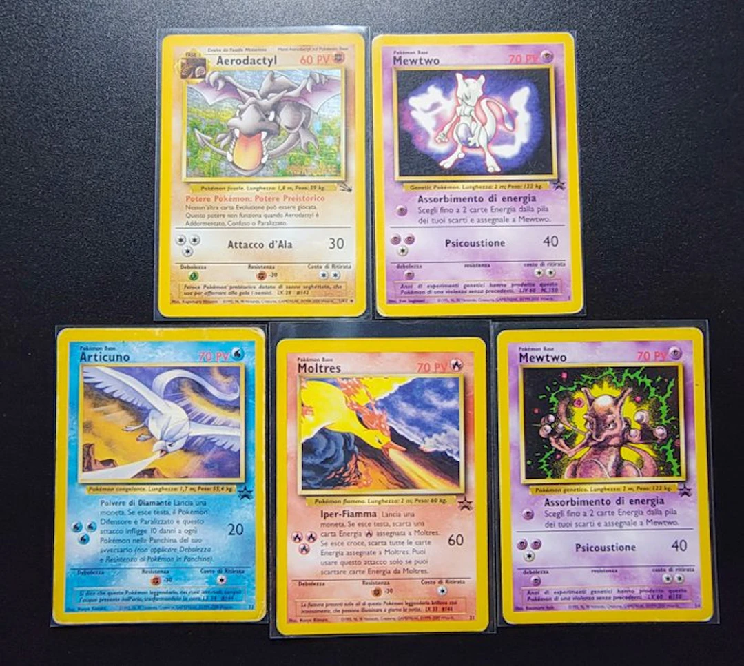 Pokémon - 5 Card - Aerodactyl Prerelease + 4 Promo: 2x...