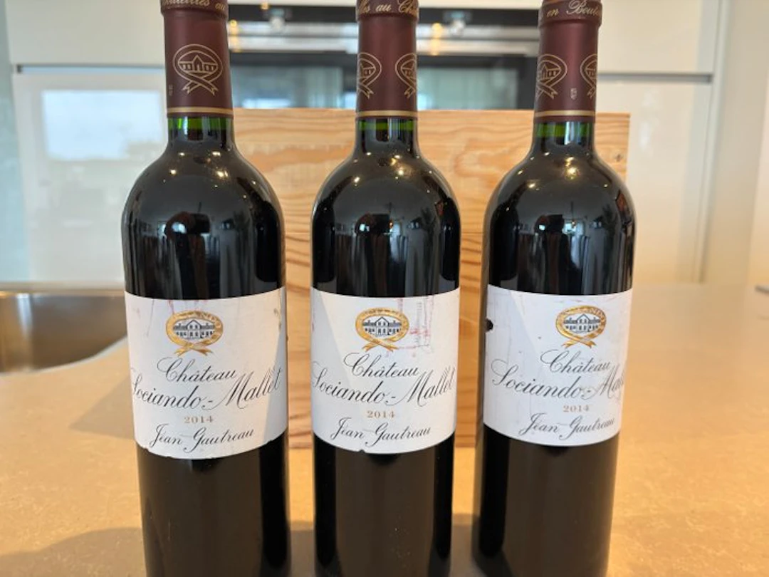 2014 Chateau Sociande Malet - Haut-Médoc Cru Bourgeois - 3 Bottles (0.75L)