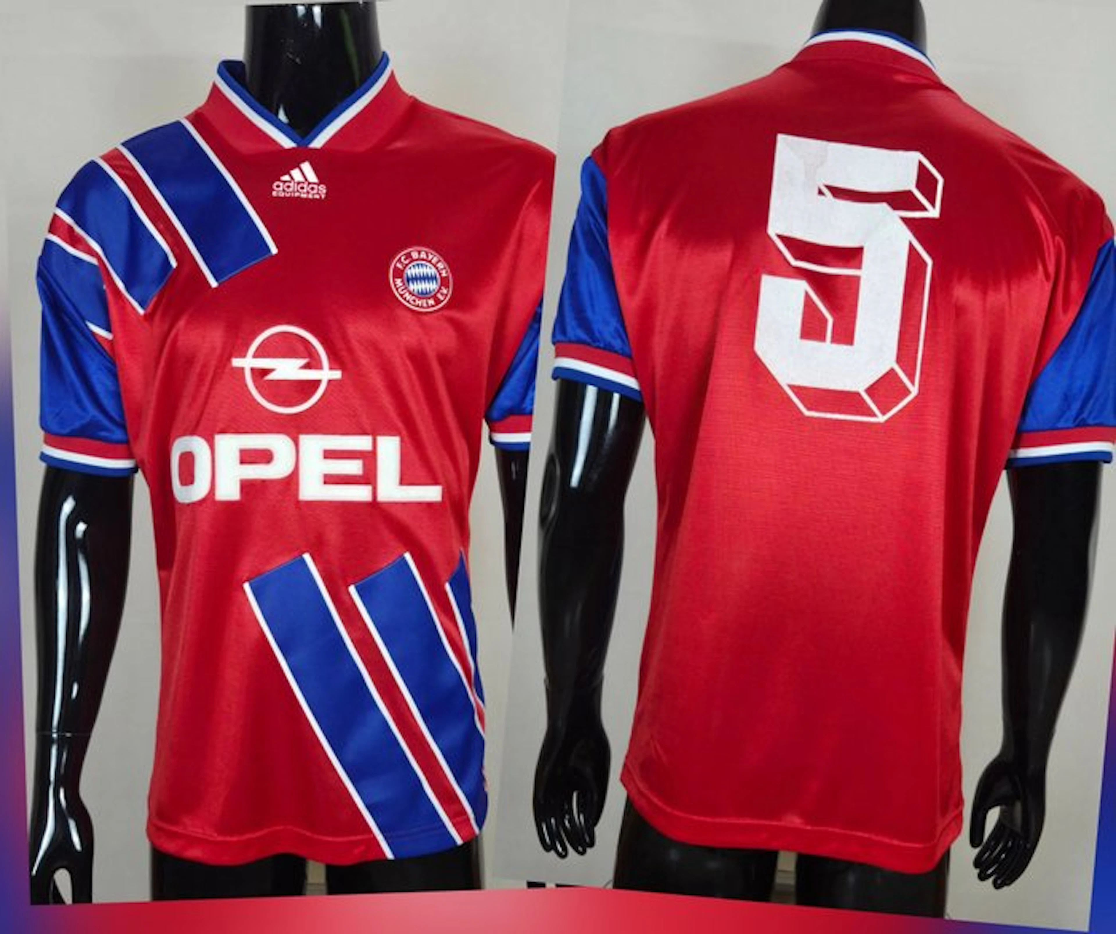 FC Bayern München - German Football League - 1993 - Football shirt