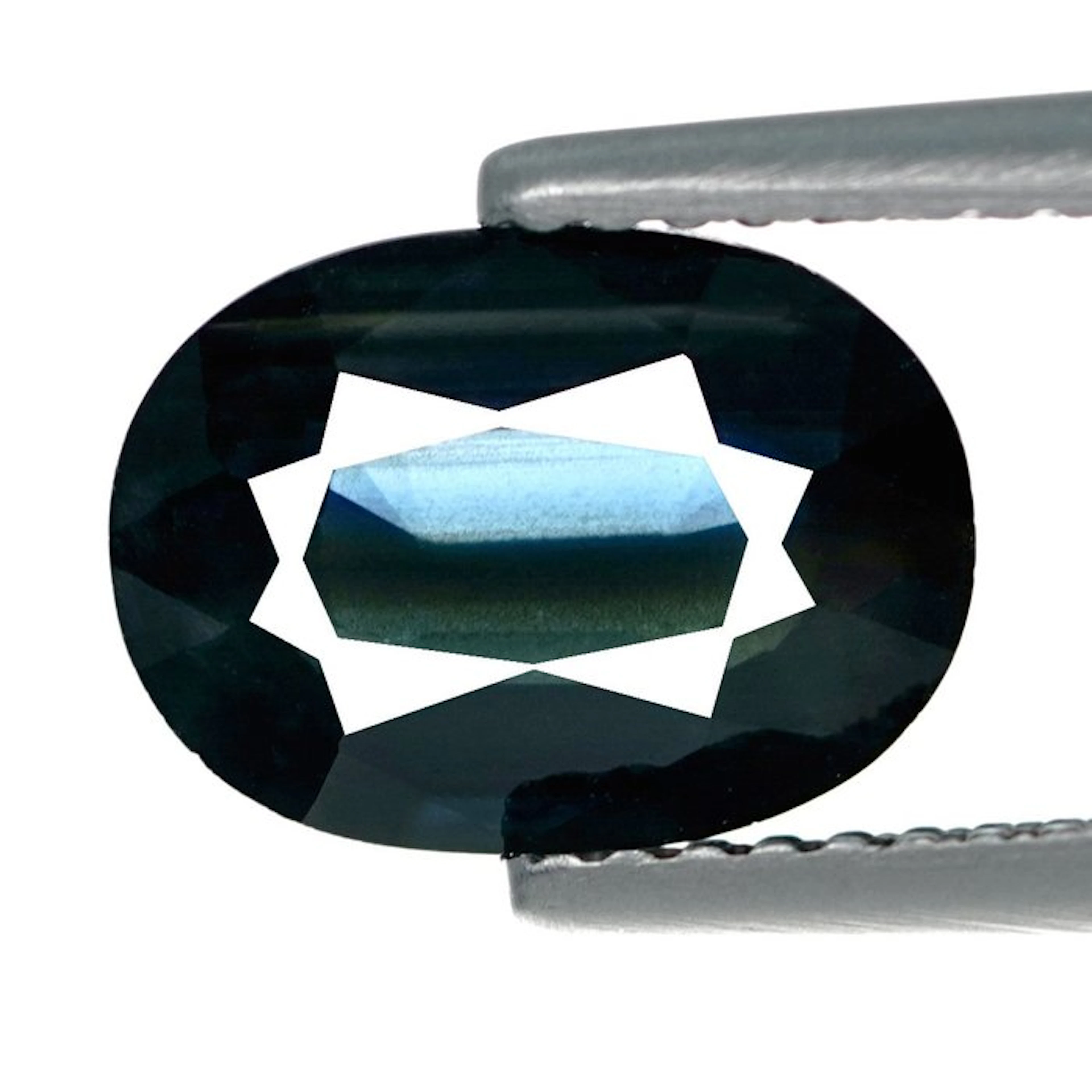 1 pcs Blue, Green Sapphire - 2.85 ct - International Gemological Institute