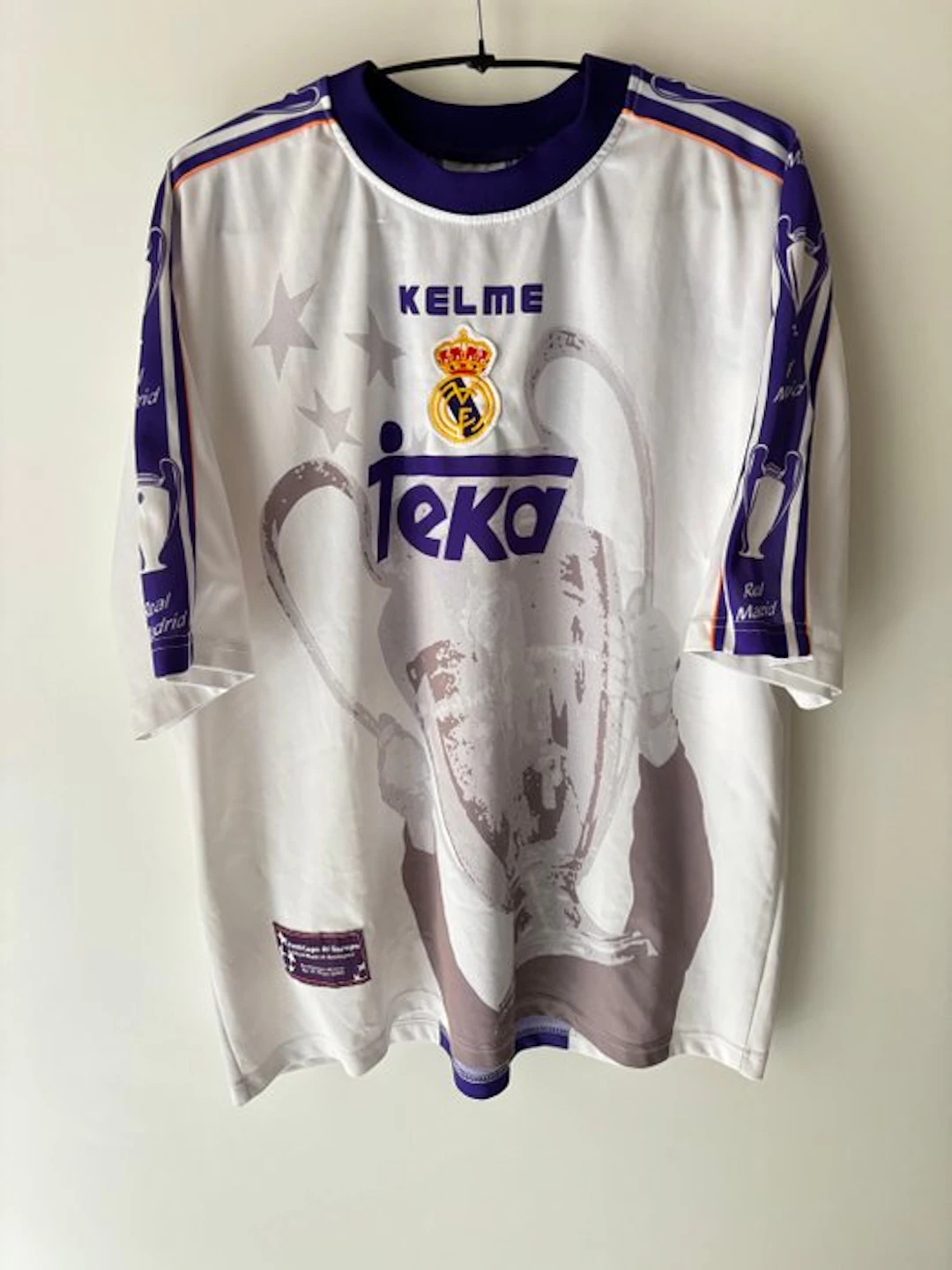 Real Madrid - Spanish Football League - 1997 - Football jersey