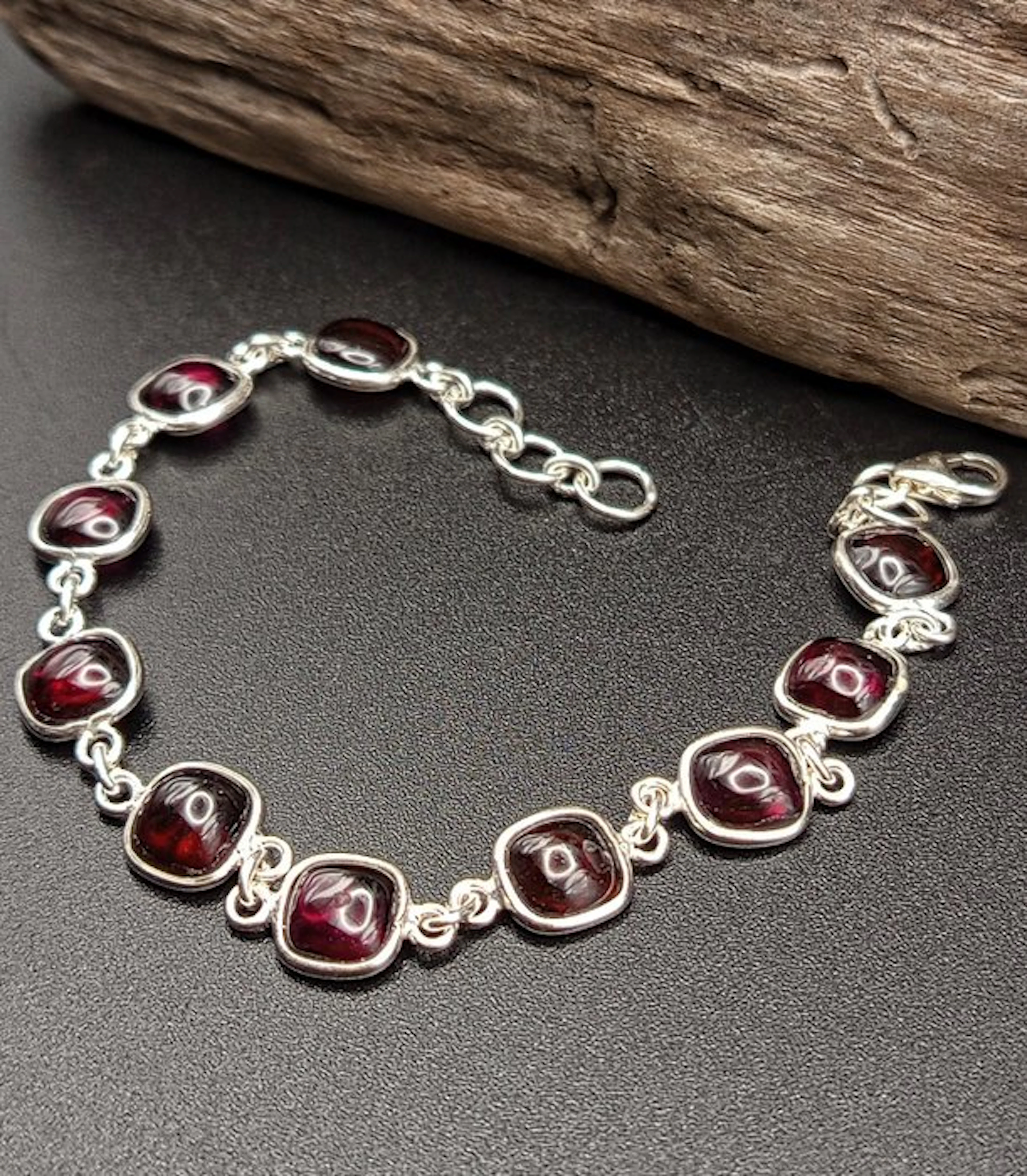 Unique Piece Bracelet in 925 Silver with Strawberry...