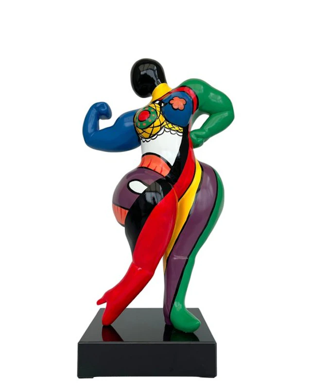 Figurine - Marble, fiber optic