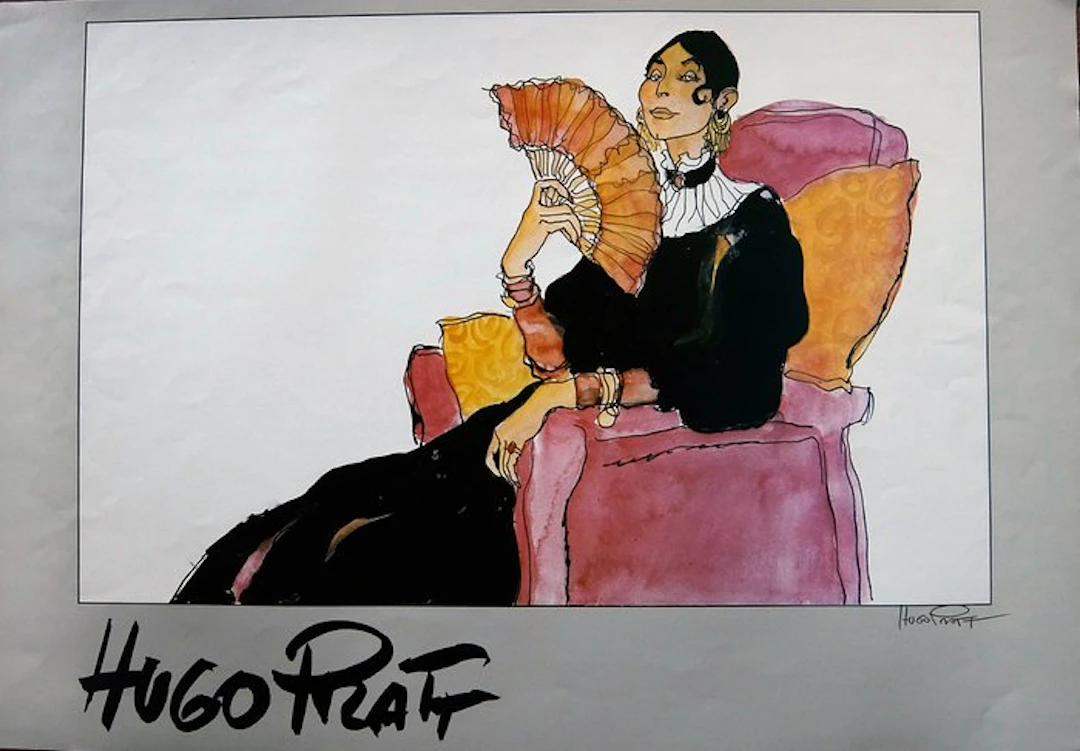 Hugo Pratt - 1 Poster - Corto Maltese - Mamma di Corto Maltese