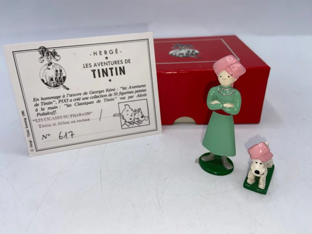 Pixi - Tintin - Tintin et Milou en turban – Les Cigares du Pharaon – Réf
