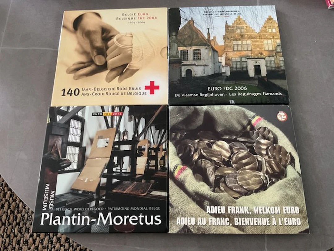 Belgium. Year Set (BU) 2002/2012 (4 sets) (No reserve price)