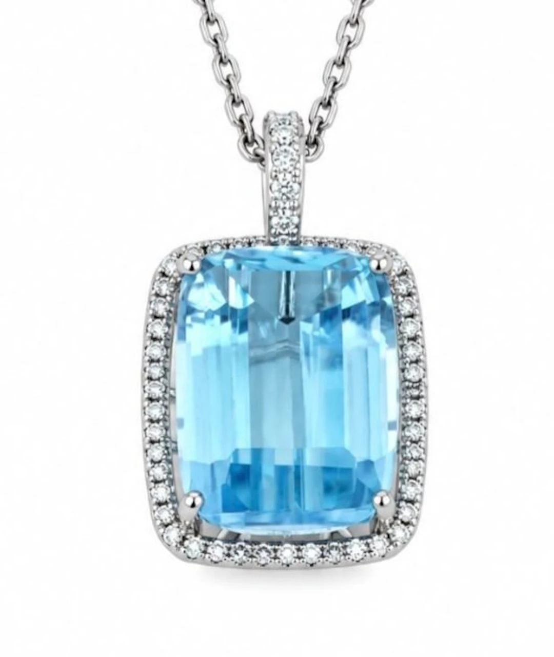 No reserve price - Necklace with pendant - 14 kt
