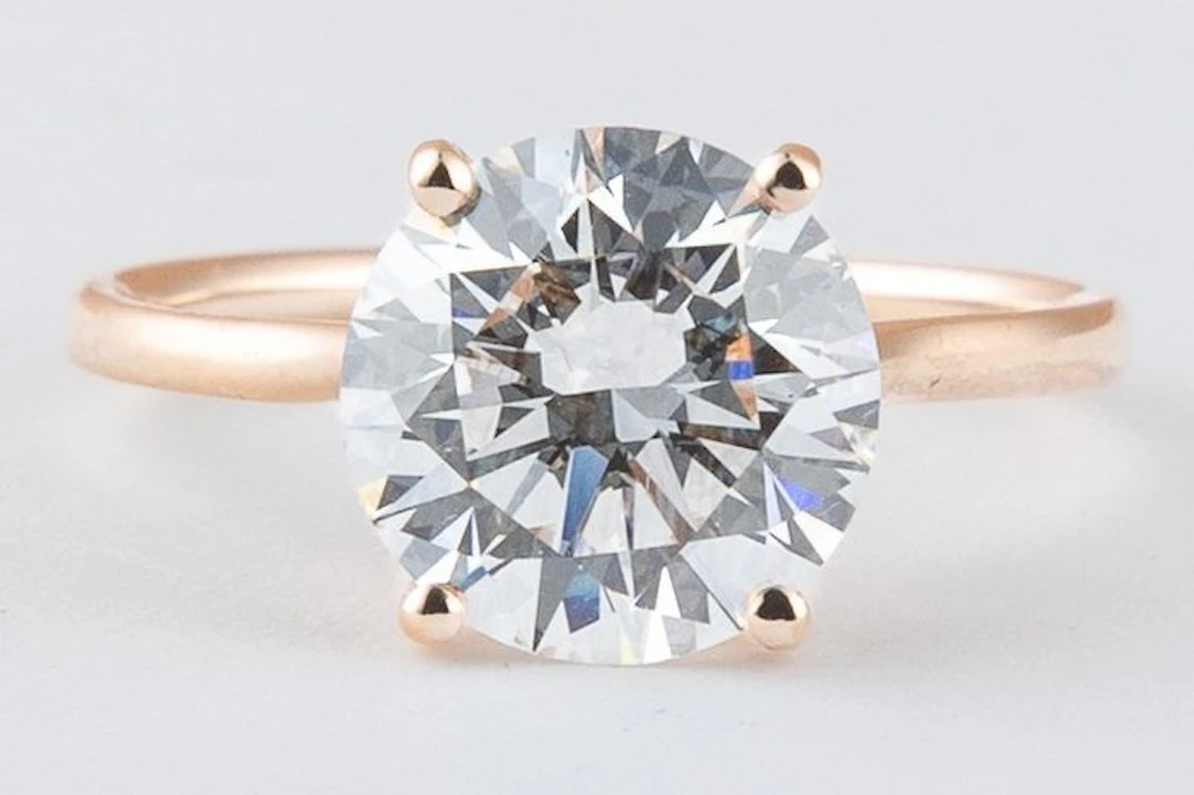 No reserve price - Ring - 14 kt