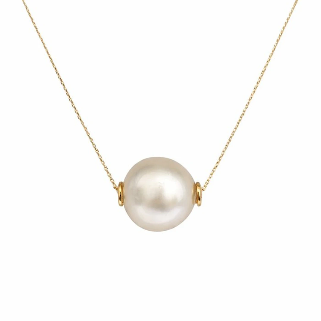 No reserve price - Necklace with pendant - 18 kt