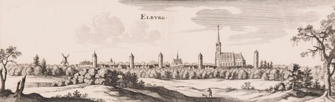 Netherlands - Elburg; Caspar Merian (1627–1686). - ELBVRG - 1651-1660