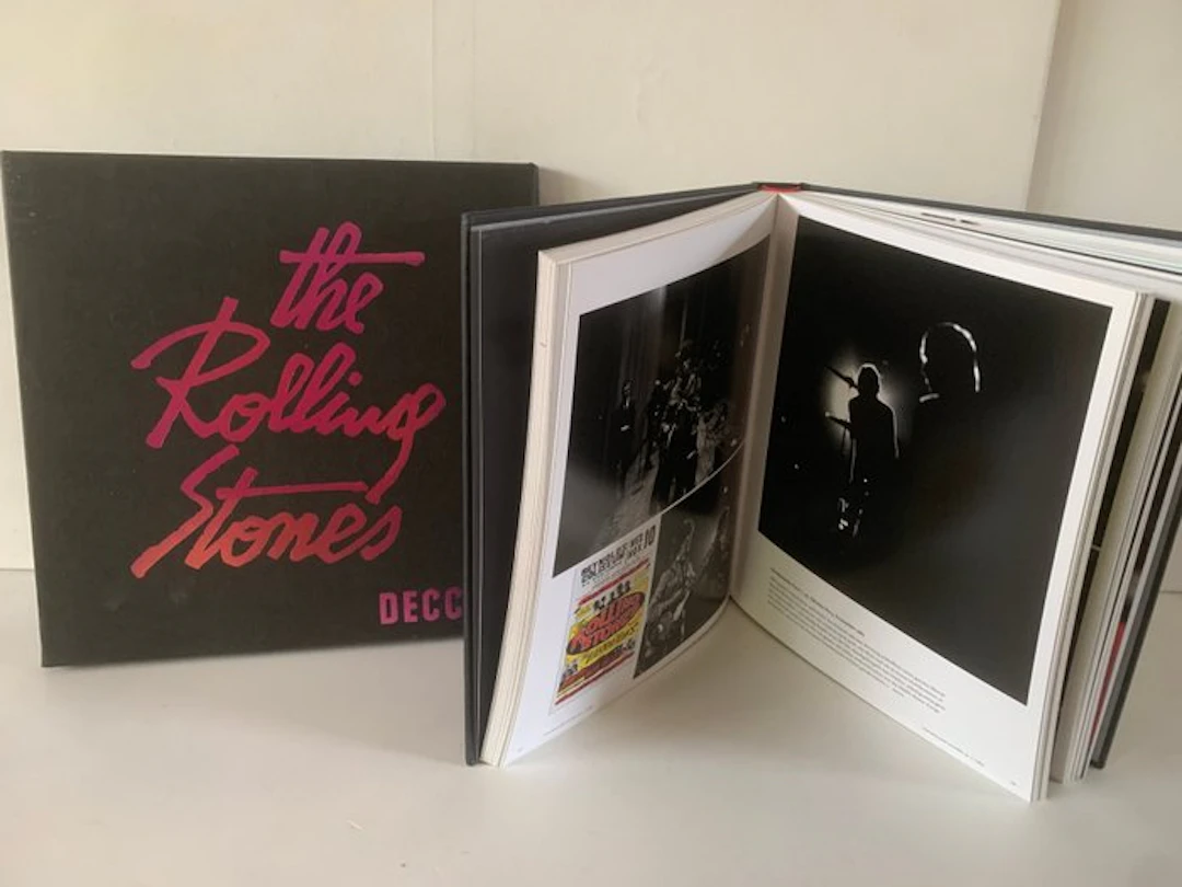 Rolling Stones - 5 x LPs box set (Purple edition) + Book...