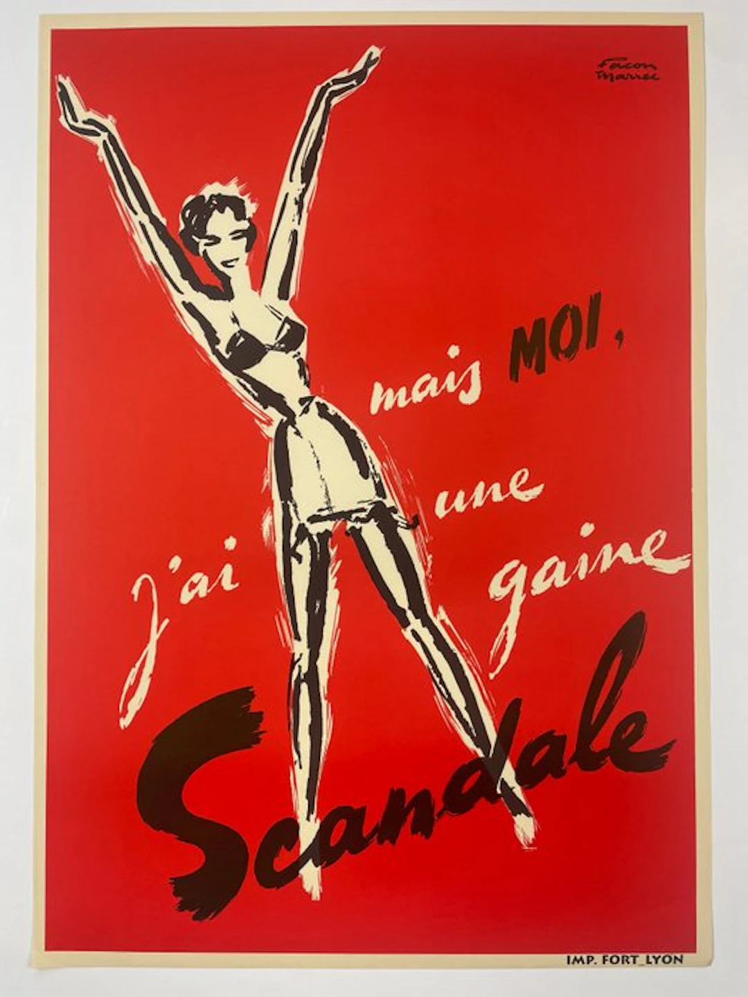 Facon Marrec - SCANDALE (1950's)