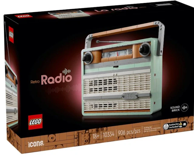 LEGO Set - 10334 - Icons - Retro Radio