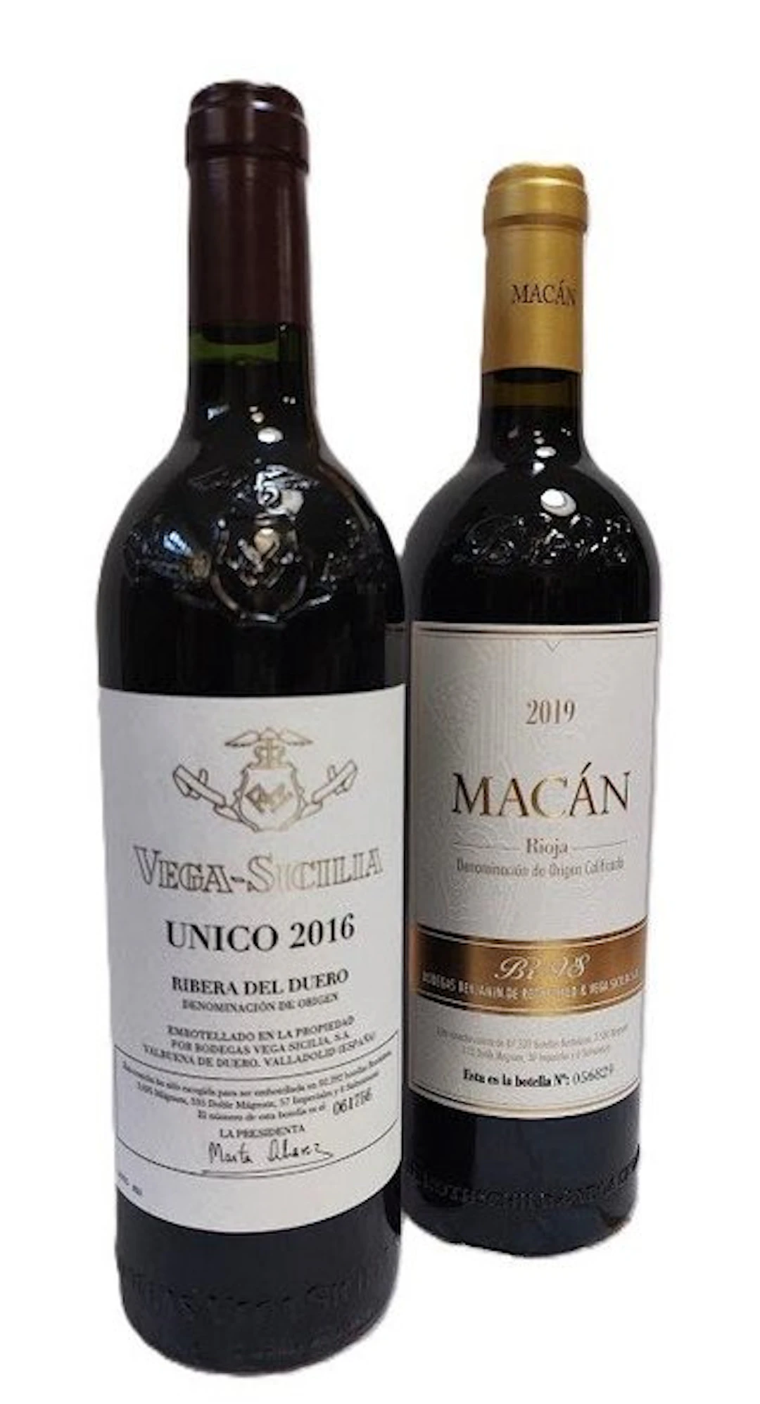 2016 Bodegas Vega Sicilia