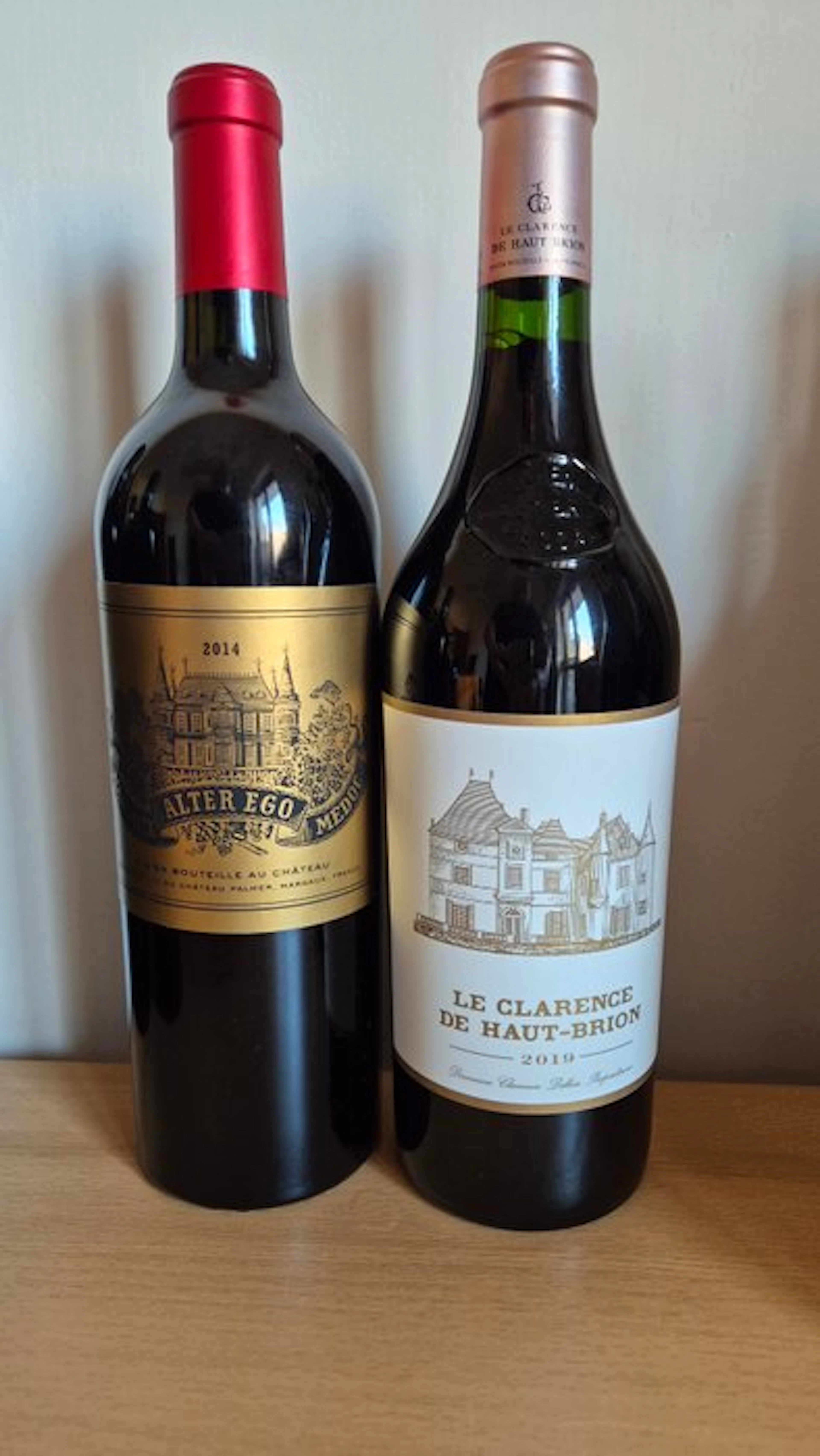 2019 La Clarence de Haut Brion & 2014 Alter Ego de Palmer