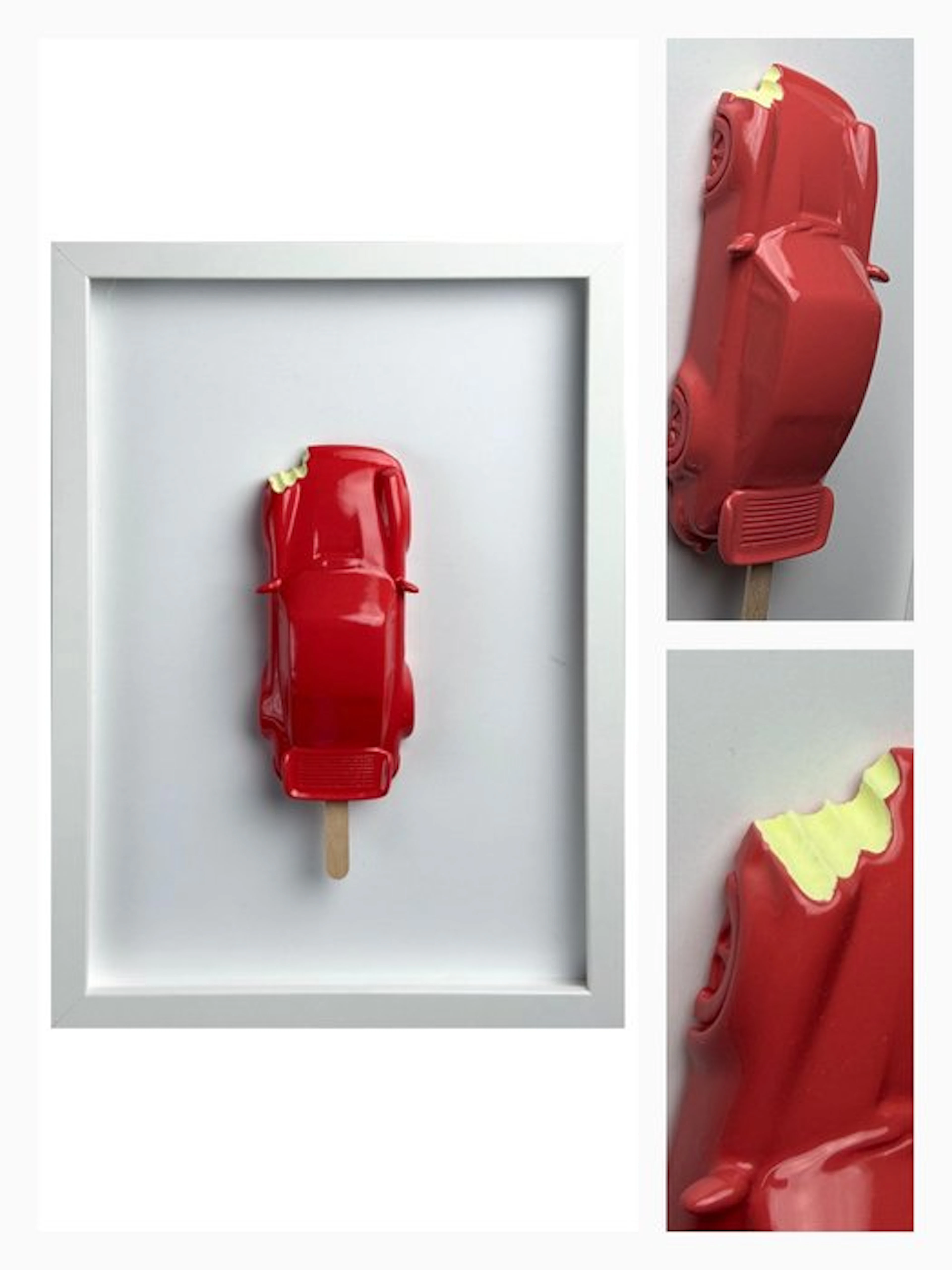 Henevor - Porsche 911 (930) Lollipop | Red - Yellow | Handpainted