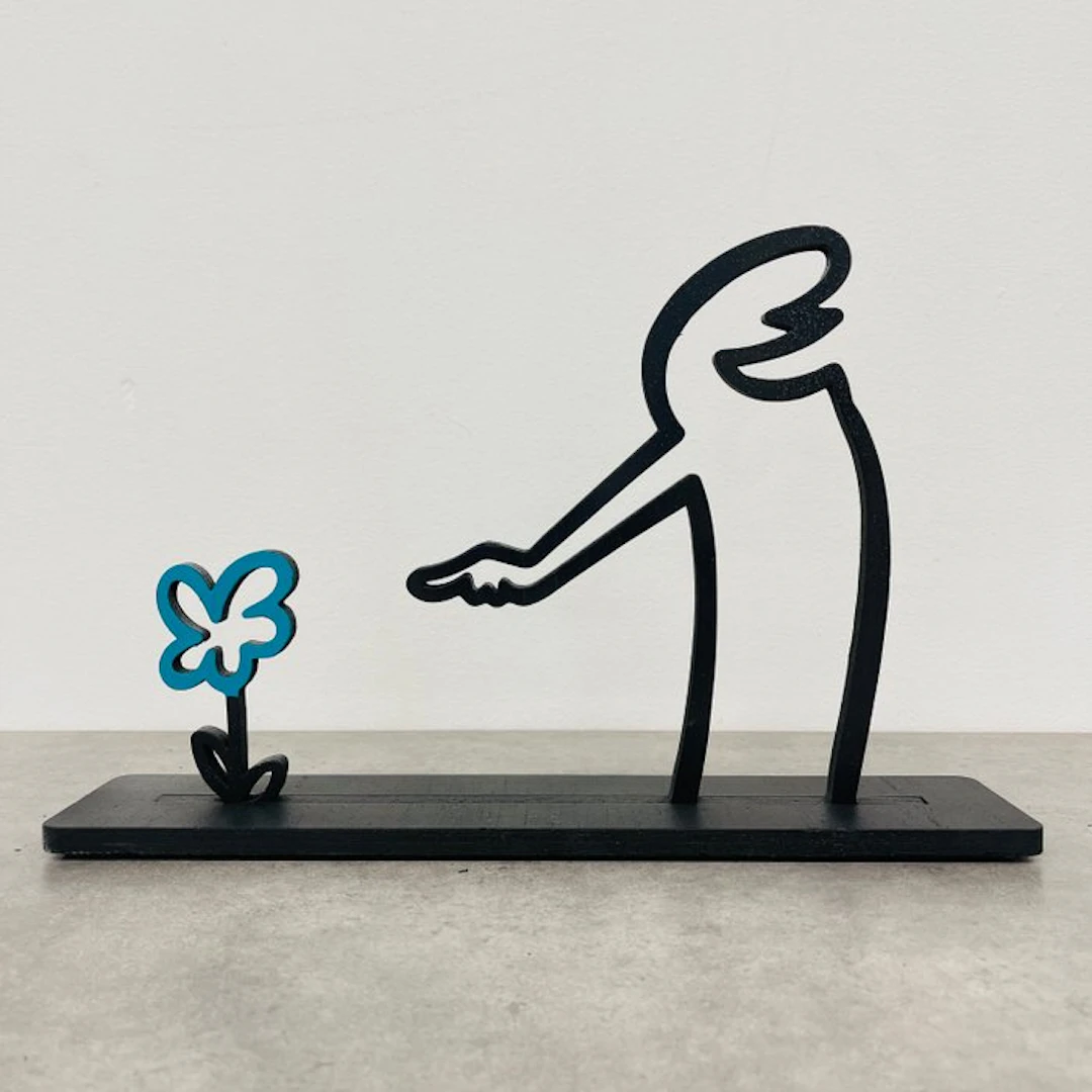 AIIROH - Wood Sculpture - La Linea - Hey Look