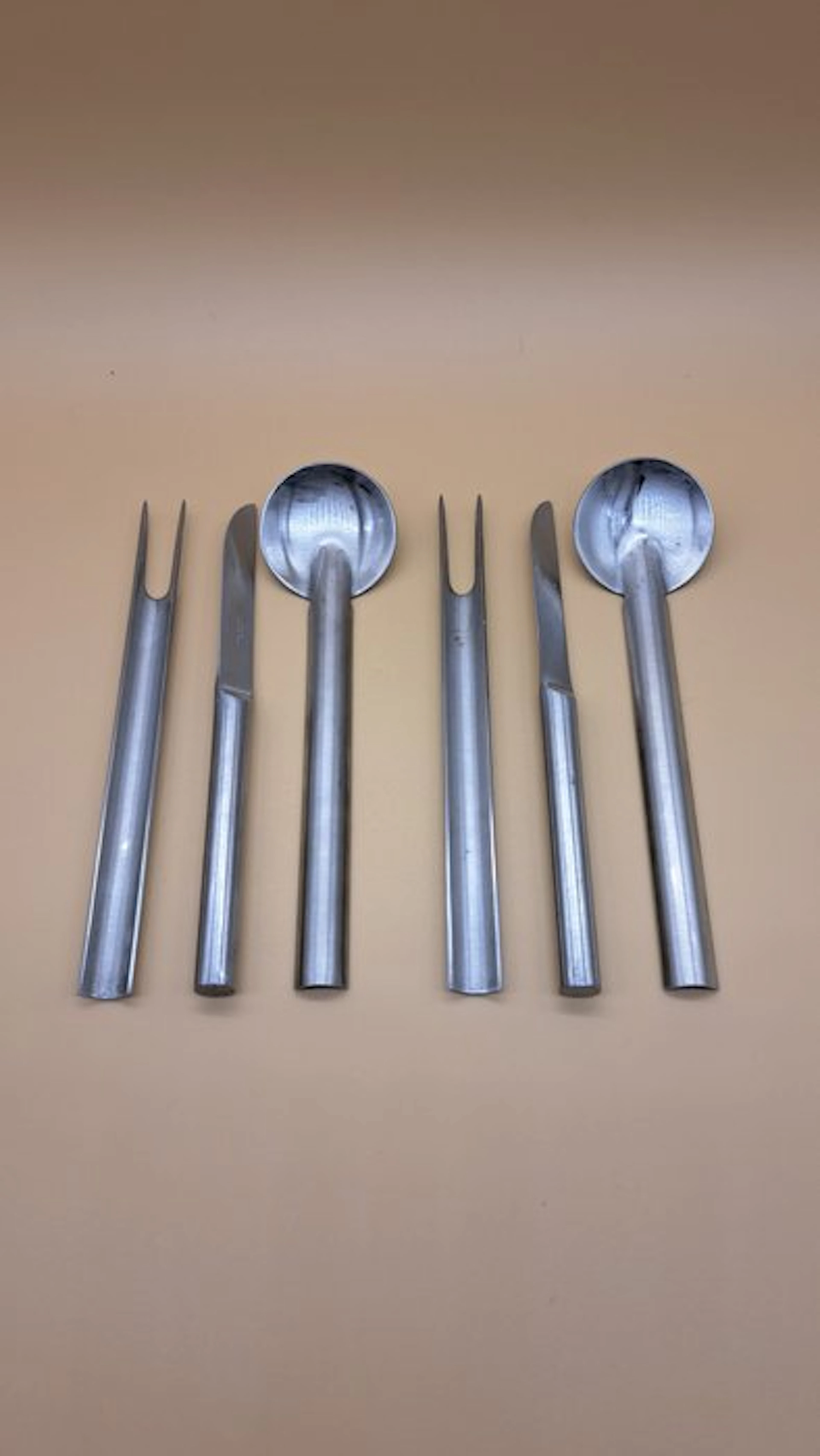 Zani e Zani - Nencioni e Moleri - Cutlery set (6) - Unitre - Steel