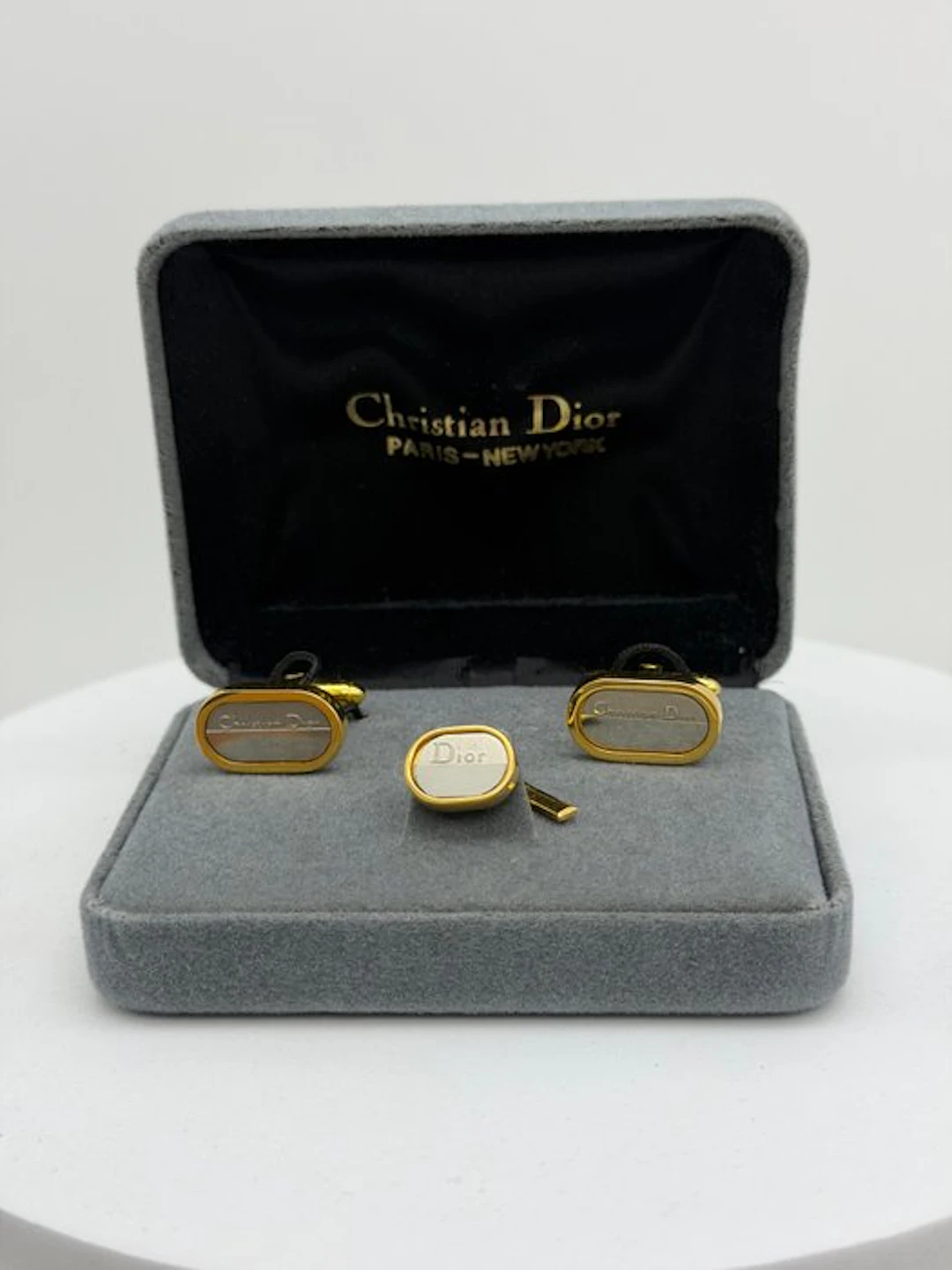 Christian Dior - Metal, Gold-plated - Cufflinks