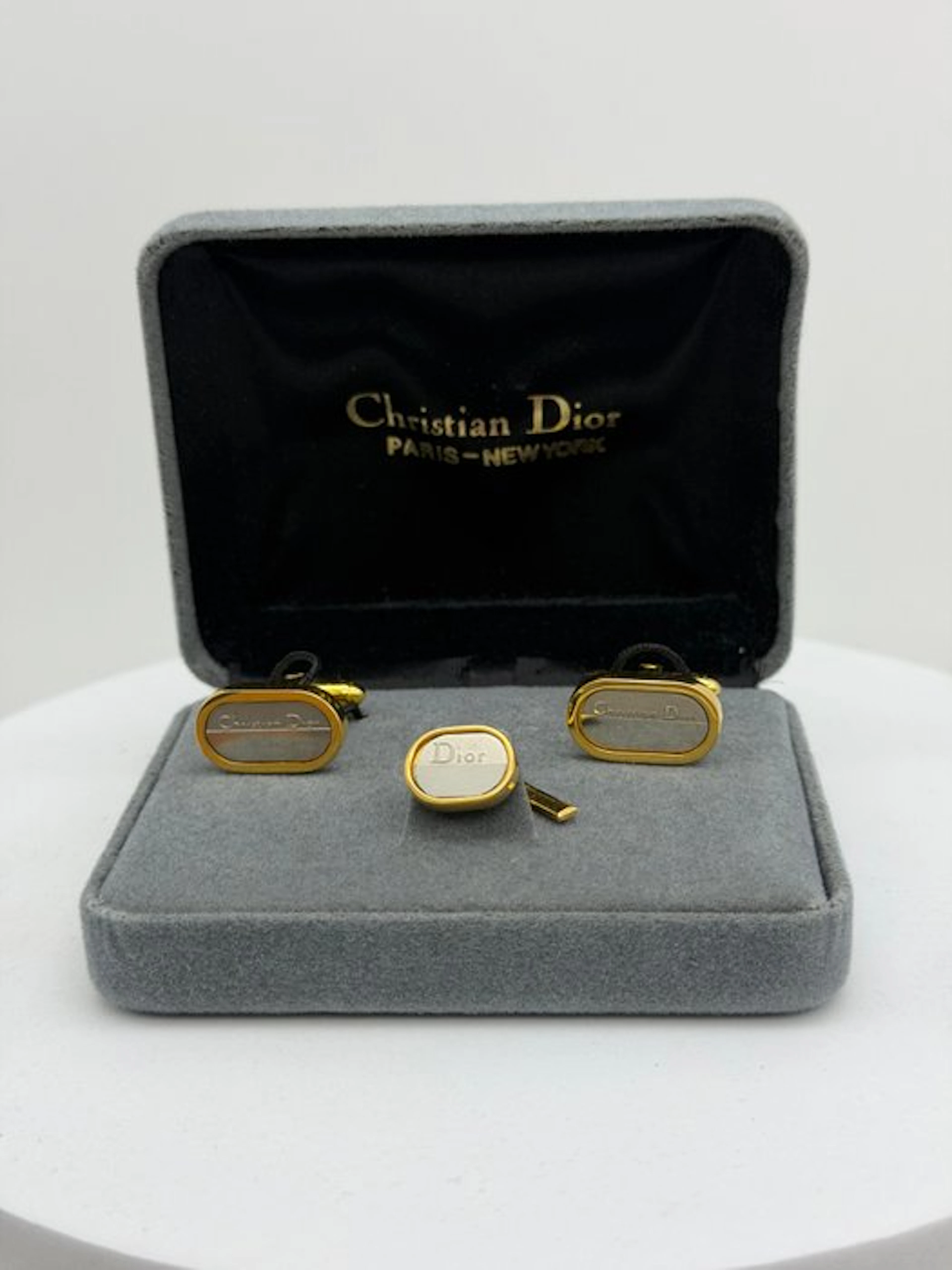 Christian Dior - Metal, Gold-plated - Cufflinks