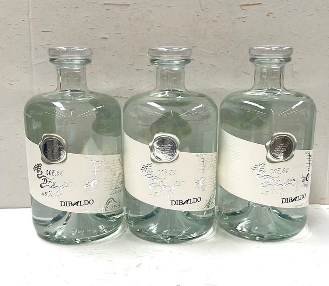 Dibaldo - Gin AG 107.86 - High Proof - 70cl - 3 bottles